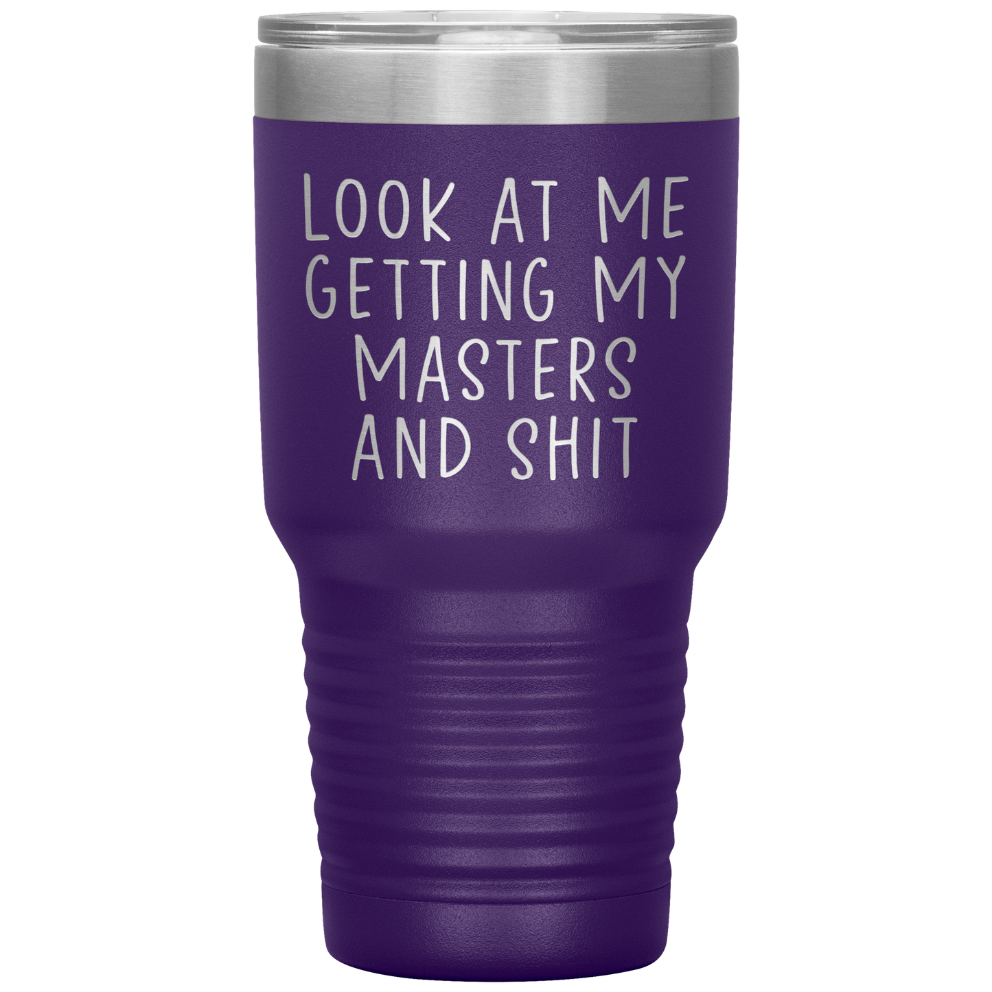 Masters Graduation Tumbler, Masters Graduation Gifts, Travel Coffee Mug, Birthday Gifts for Men and Women