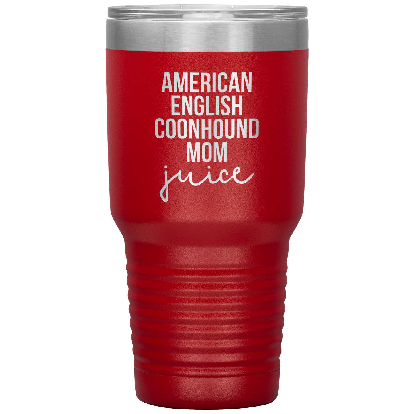 American English Coonhound Mom Tumbler, Funny Travel Coffee Mug, Birthday Gifts for Men and Women