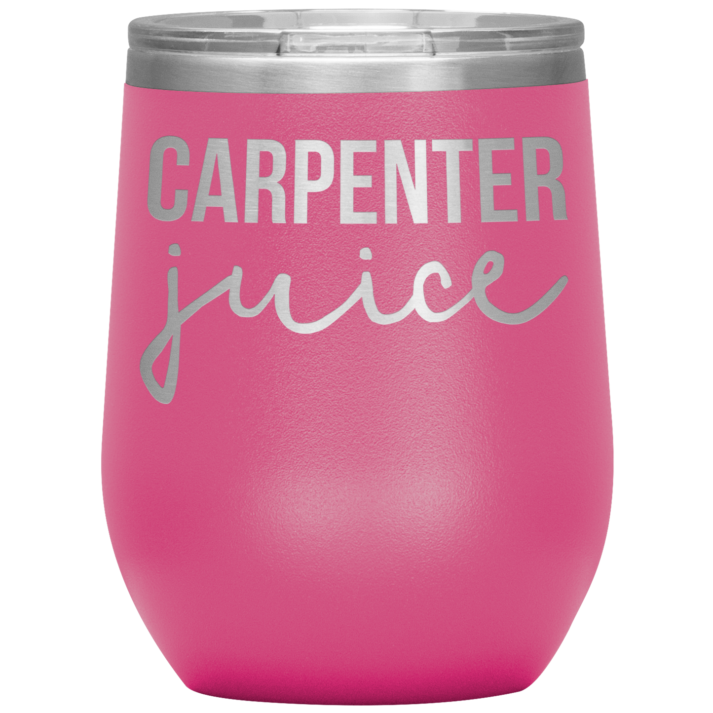 Carpenter Wine Tumbler, Carpenter Gifts, Travel Wine Cup, Birthday Gifts for Men and Women