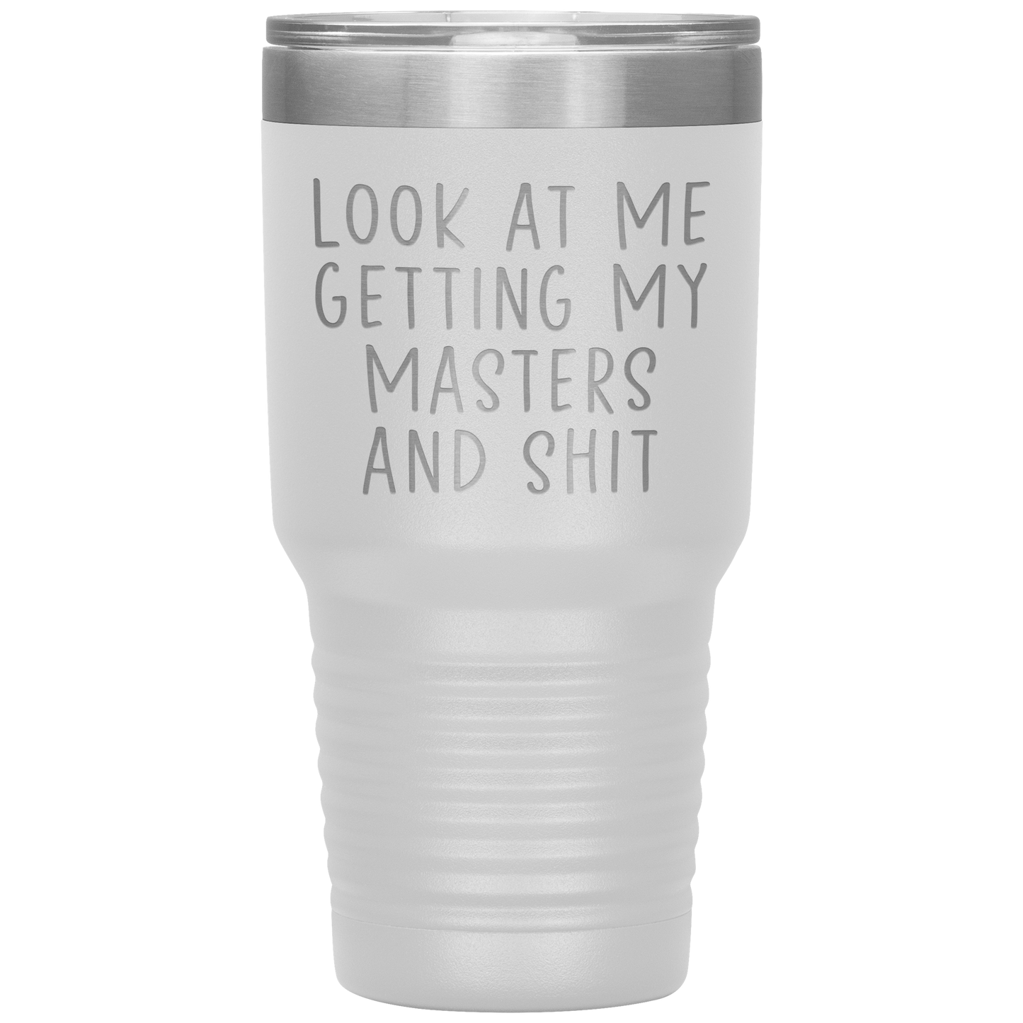 Masters Graduation Tumbler, Masters Graduation Gifts, Travel Coffee Mug, Birthday Gifts for Men and Women