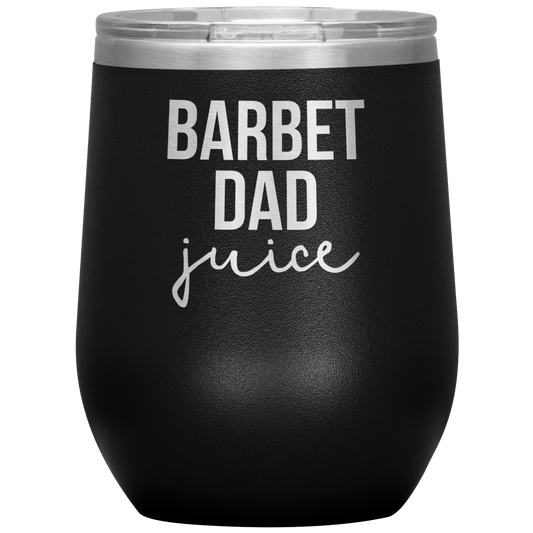 Barbet Dad Wine Tumbler, Funny Travel Wine Cup, Birthday Gifts for Men and Women