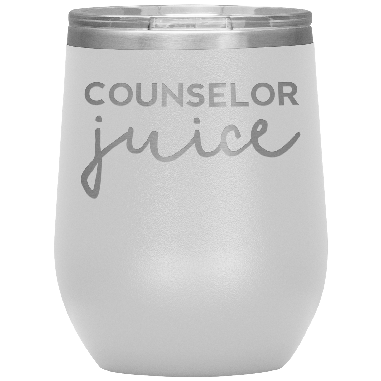 Counselor Wine Tumbler, Counselor Gifts, Travel Wine Cup, Birthday Gifts for Men and Women