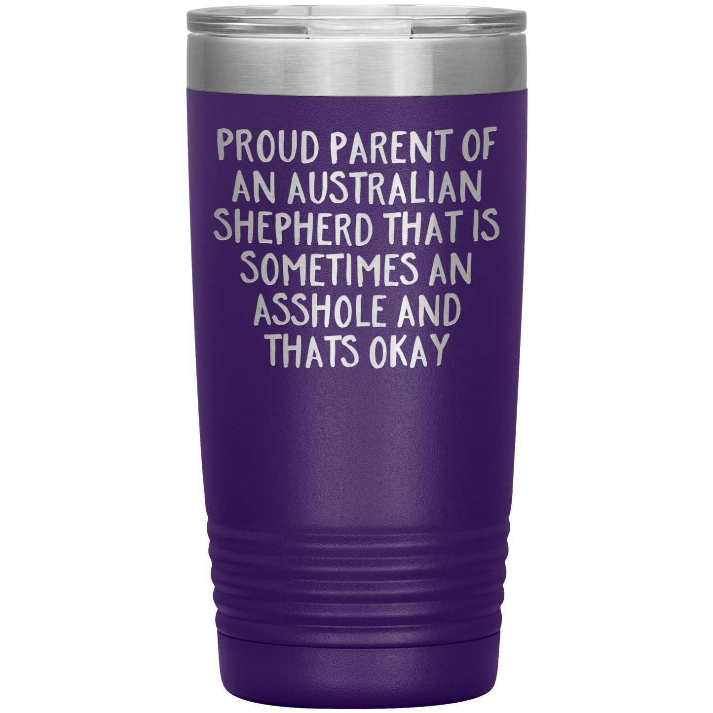 Australian Shepherd Tumbler, Australian Shepherd Dad Gifts, Australian Shepherd Mom Coffee Mug, Birthday Gifts for Men and Women