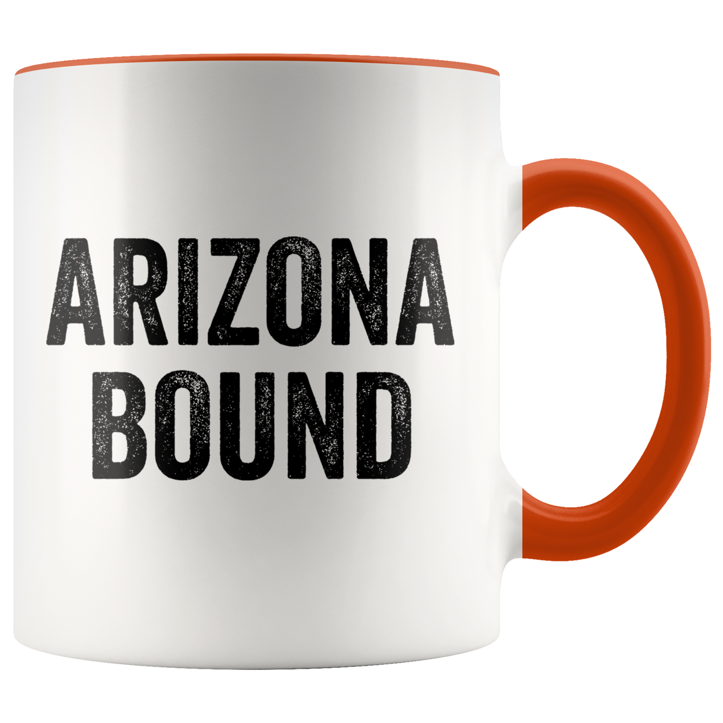 Moving to Arizona Gifts, Coffee Mug, Two Tone Accent Cup, Birthday Gift for Men and Women