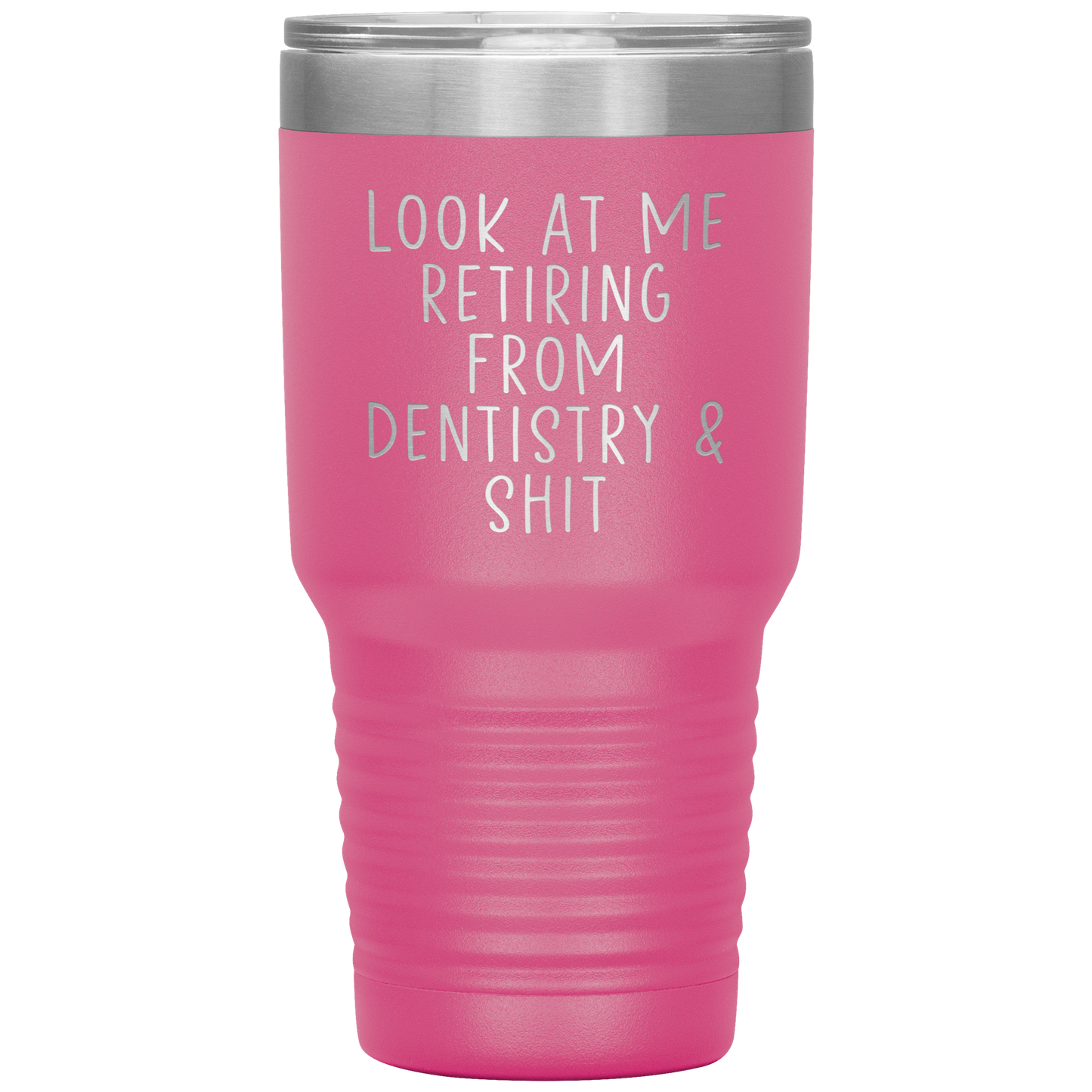 Tumbler de retiro del dentista, regalos de retiro del dentista, taza de café de viaje, regalos de cumpleaños para hombres y mujeres