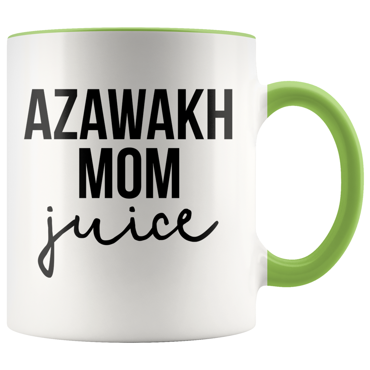 Azawakh Mom Gifts, Coffee Mug, Two Tone Accent Cup, Birthday Gift for Men and Women