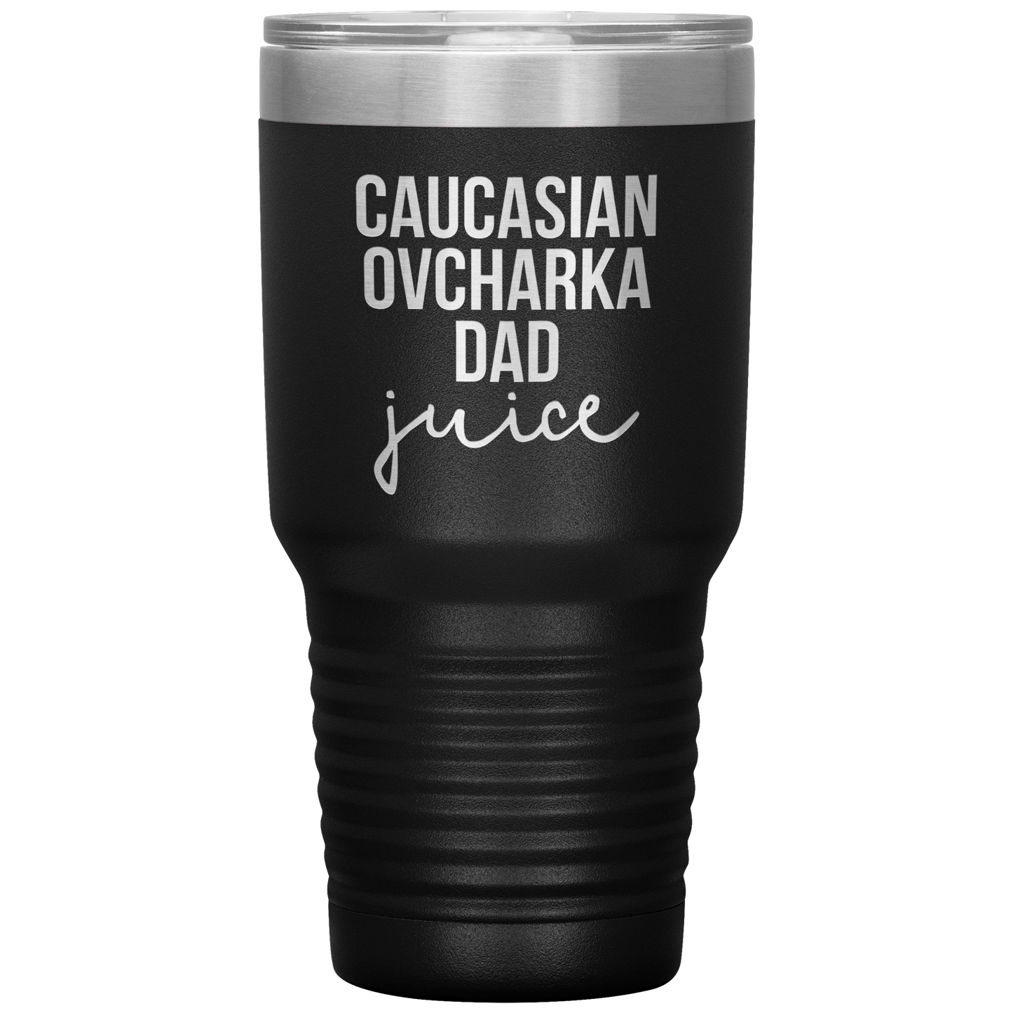 Caucasian Ovcharka Dad Tumbler, Caucasian Ovcharka Dad Gifts, Travel Coffee Mug, Birthday Gifts for Men and Women