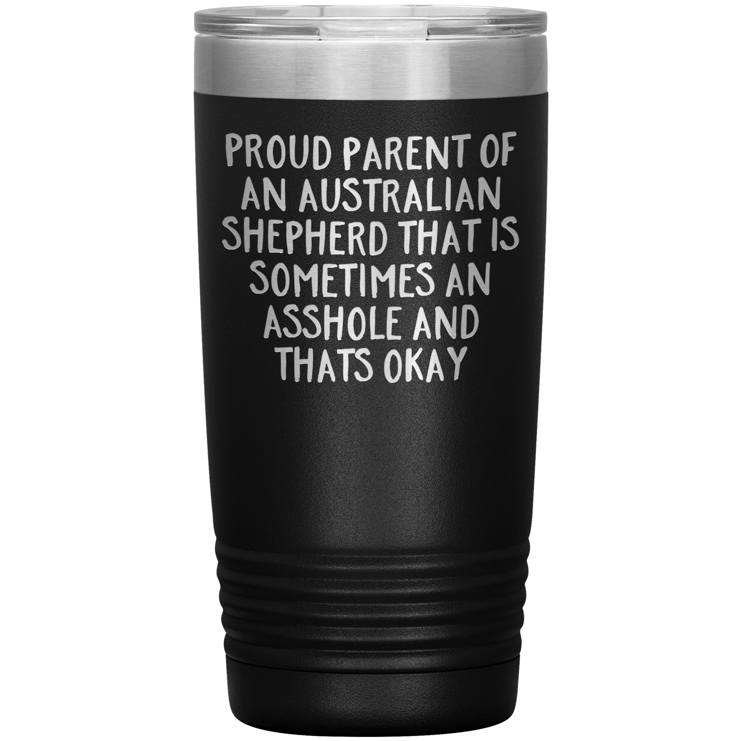 Australian Shepherd Tumbler, Australian Shepherd Dad Gifts, Australian Shepherd Mom Coffee Mug, Birthday Gifts for Men and Women