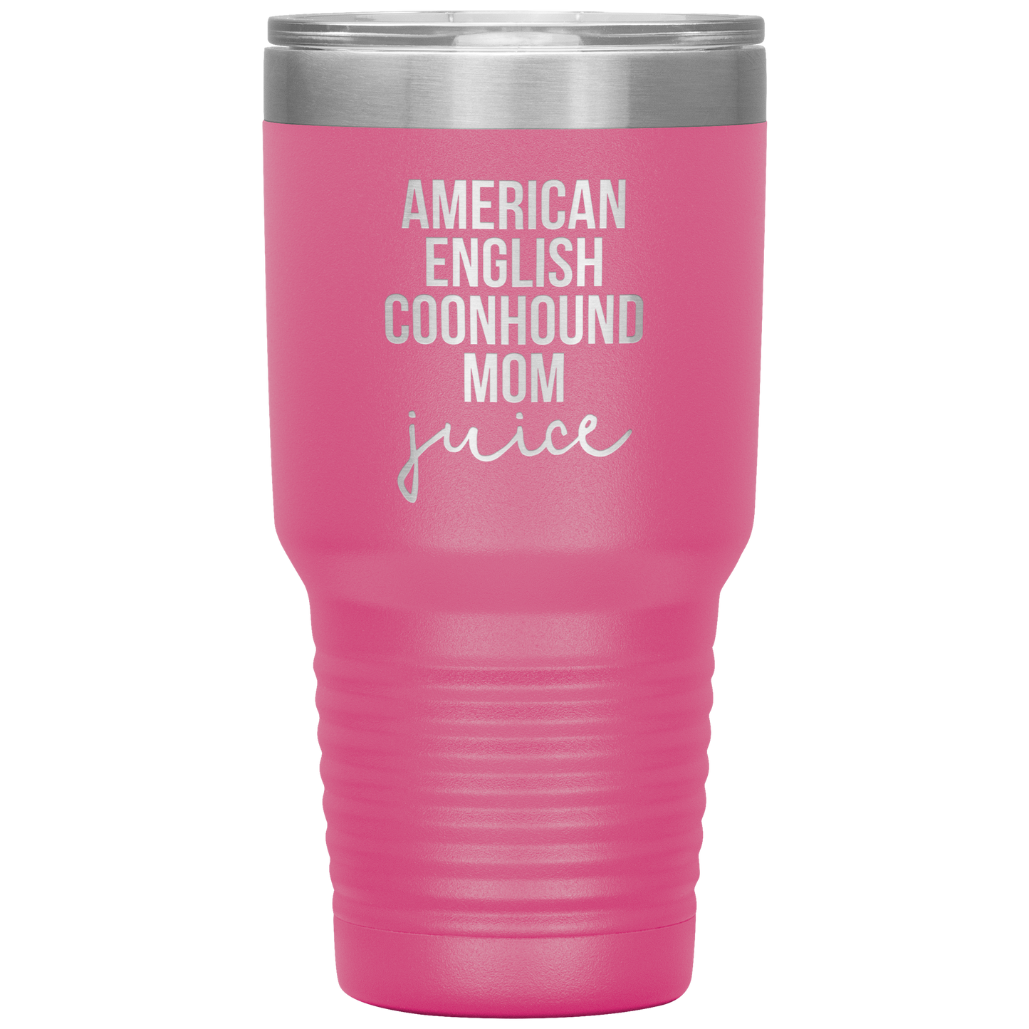 American English Coonhound Mom Tumbler, Funny Travel Coffee Mug, Birthday Gifts for Men and Women