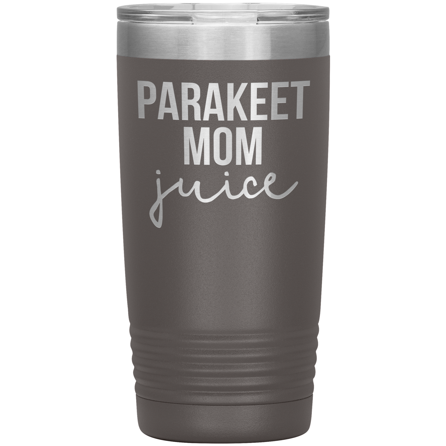 Parakeet Mom Tumbler, Parakeet Mom Gifts, Travel Coffee Mug, Birthday Gifts for Men and Women