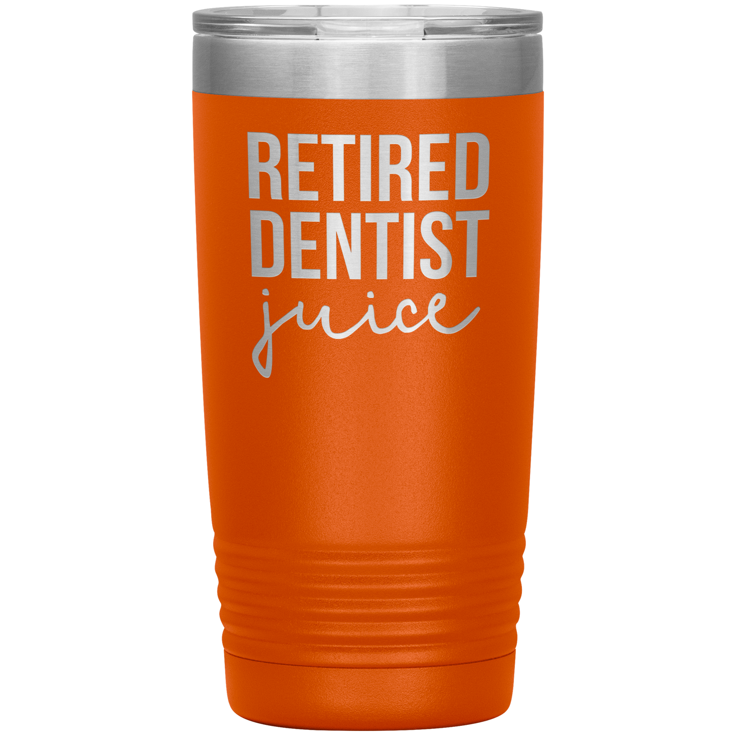 Retired Dentist Tumbler, Retired Dentist Gifts, Travel Coffee Mug, Birthday Gifts for Men and Women