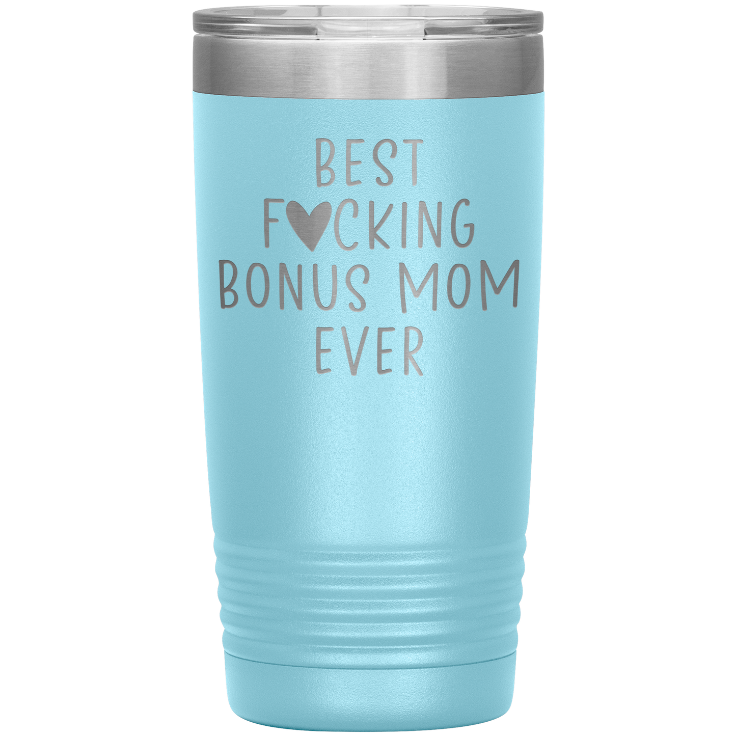 Bonus Mom Tumbler, Bonus Mom Gifts, Travel Coffee Mug, Birthday Gifts for Men and Women