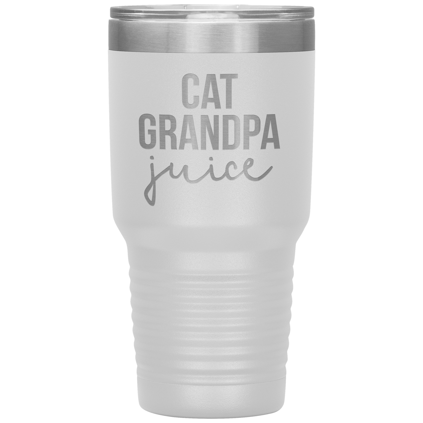 Cat Nonno Tumbler, Cat Nonno Regali, Tazza caffè da Viaggio, Regali di Compleanno per Uomini e Donne