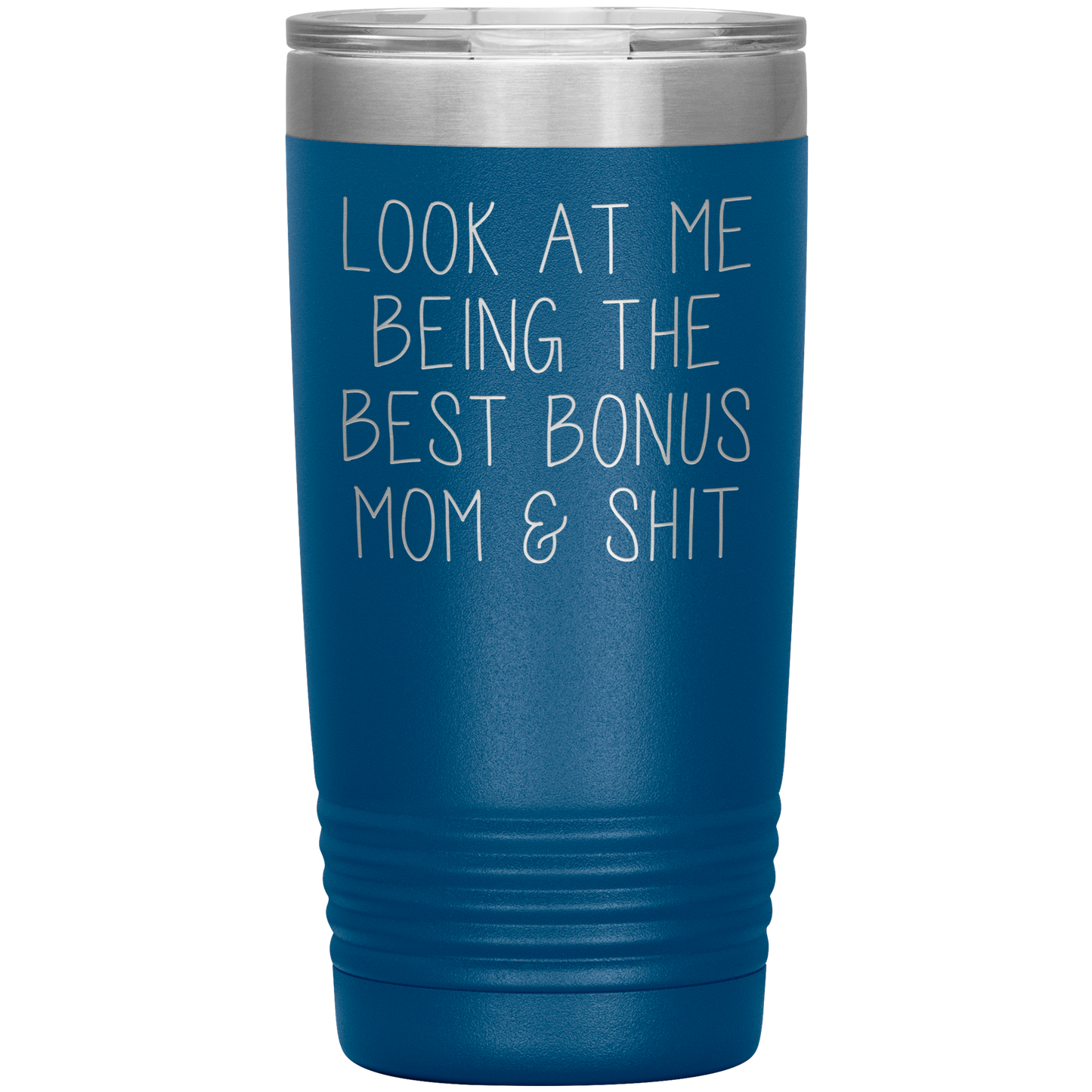 Bonus Mom Tumbler, Step Mom Gifts, Stepmom Coffee Mug, Birthday Gifts for Men and Women