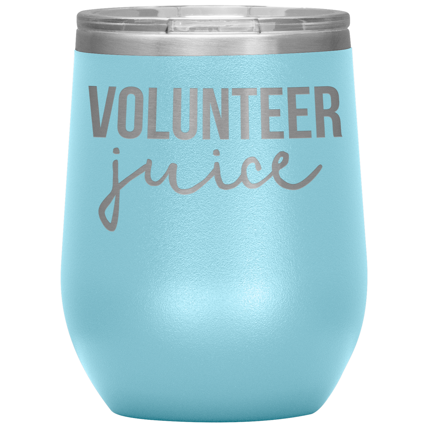 Volunteer Wine Tumbler, Volunteer Gifts, Travel Wine Cup, Birthday Gifts for Men and Women