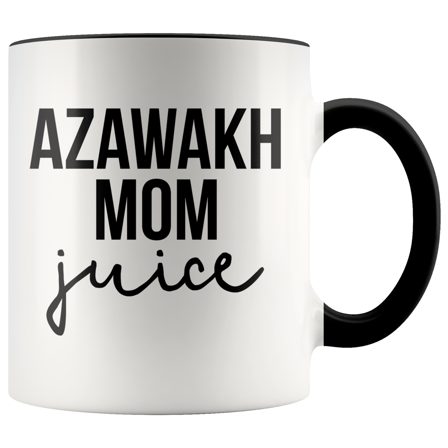 Azawakh Mom Gifts, Coffee Mug, Two Tone Accent Cup, Birthday Gift for Men and Women