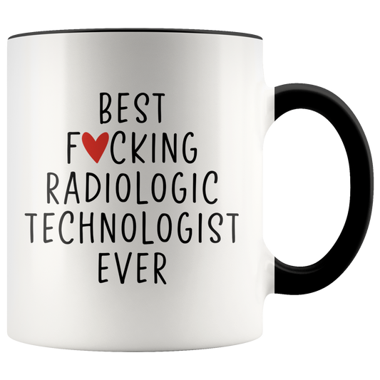 Radiologic Technologist Gifts, Coffee Mug, Two Tone Accent Cup, Birthday Gift for Men and Women