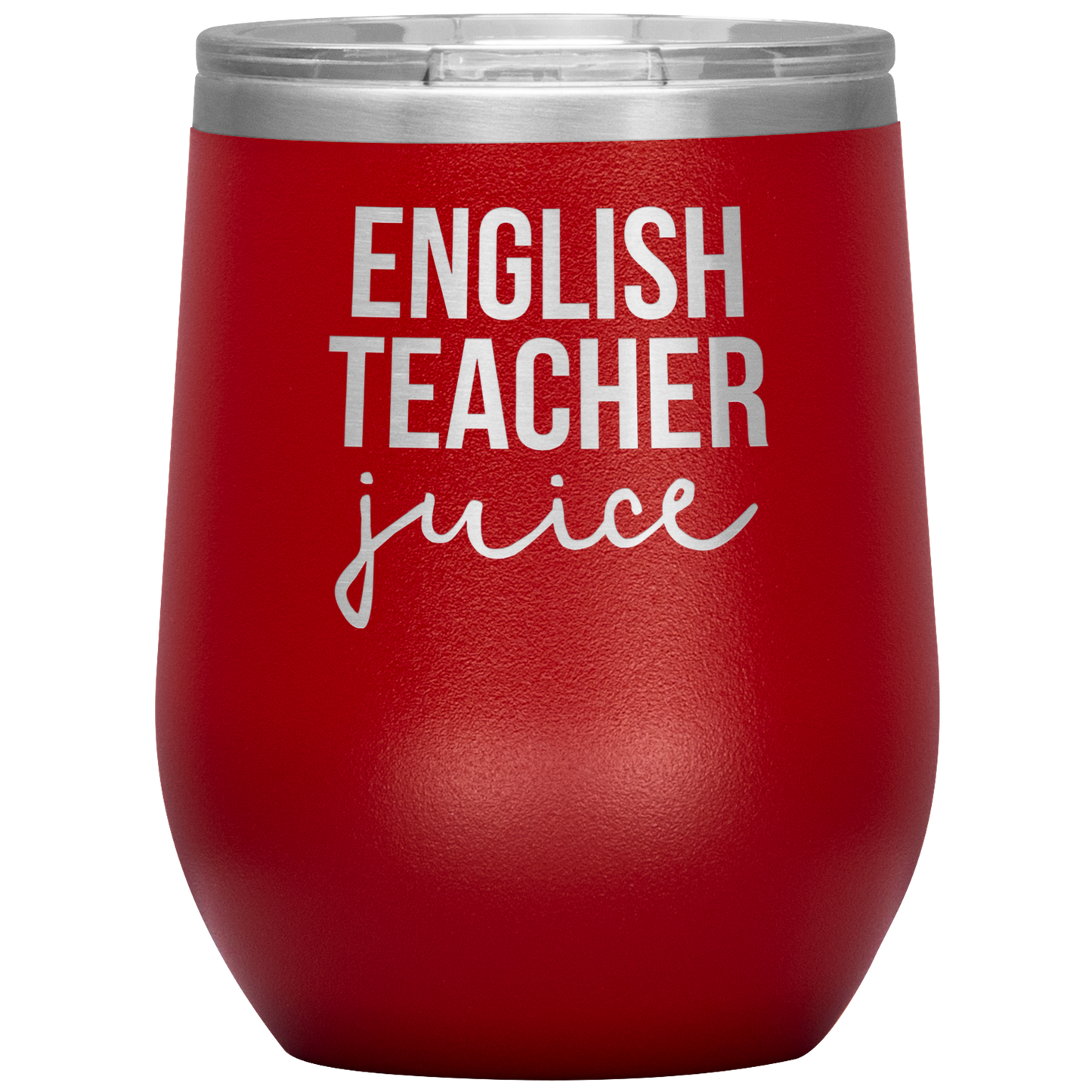 English Teacher Wine Tumbler, English Teacher Gifts, Travel Wine Cup, Birthday Gifts for Men and Women