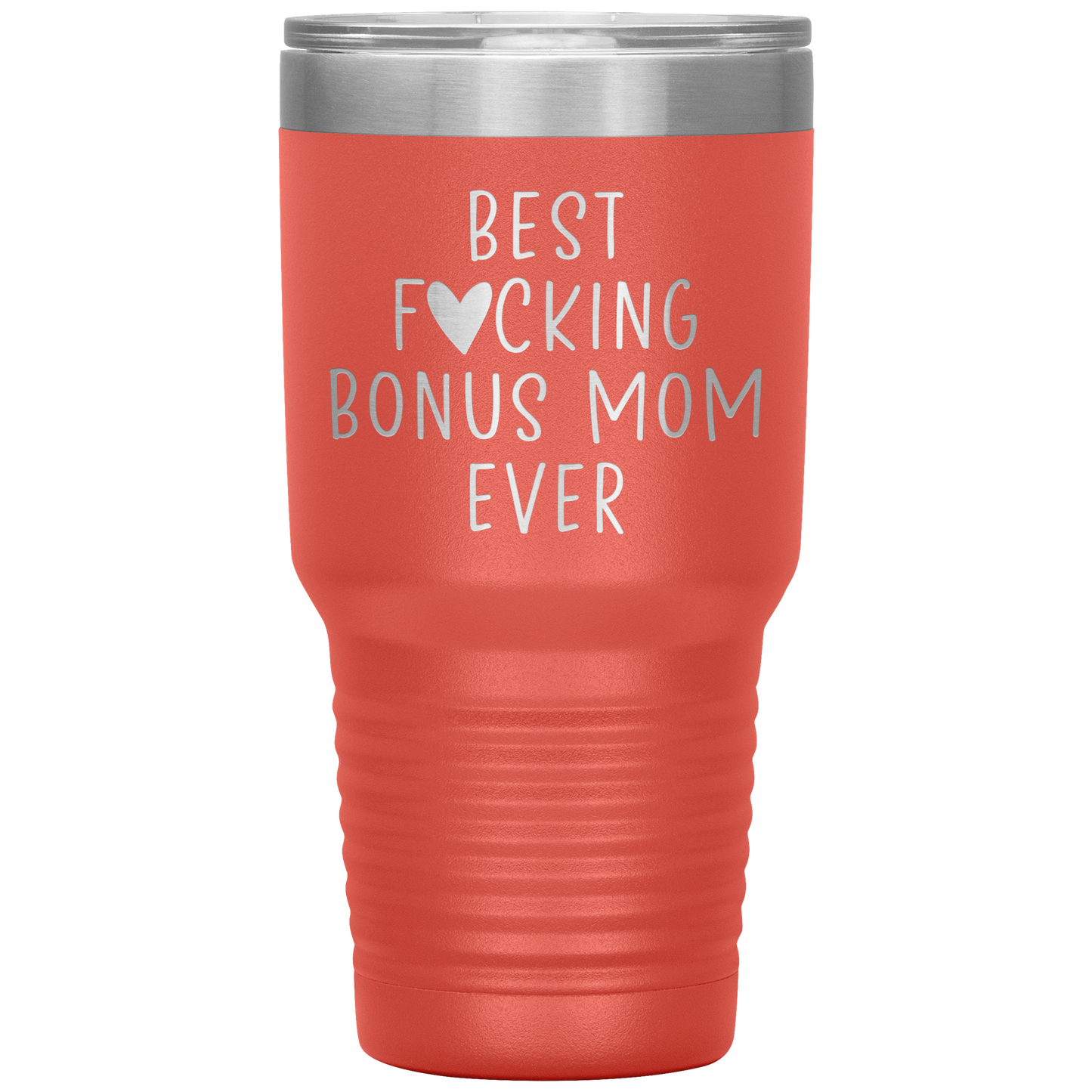 Bonus Mom Tumbler, Bonus Mom Gifts, Travel Coffee Mug, Birthday Gifts for Men and Women