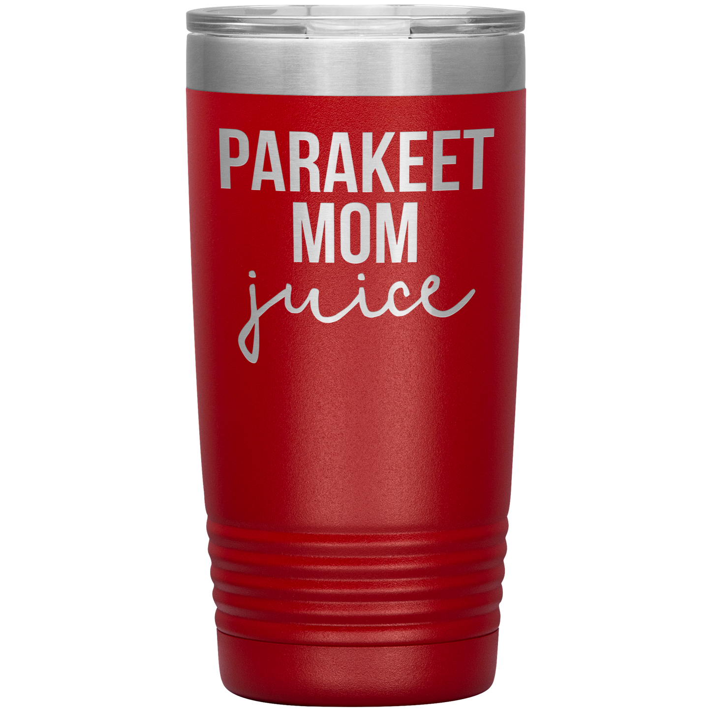 Parakeet Mom Tumbler, Parakeet Mom Gifts, Travel Coffee Mug, Birthday Gifts for Men and Women