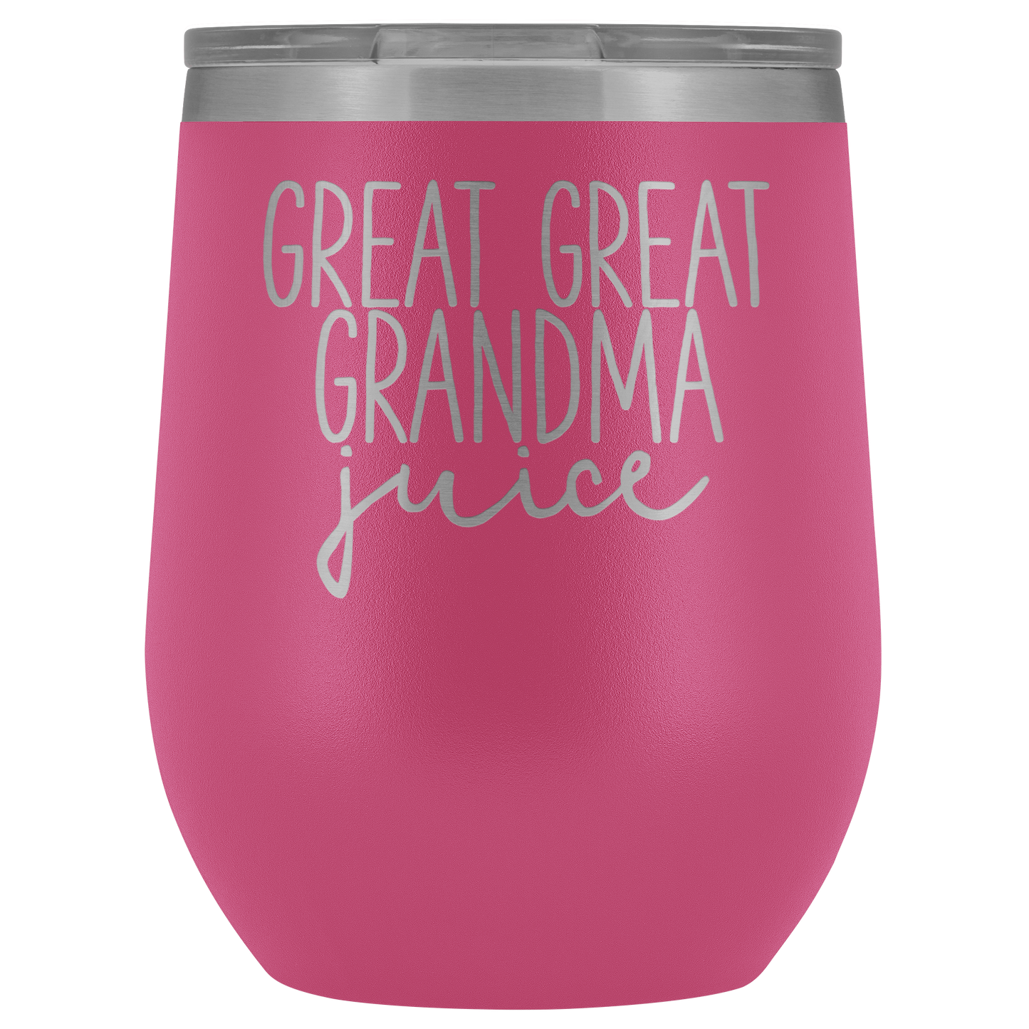 Great Great Grandma Gifts, Great Great Grandma Wine Tumbler, Cup, Funny Birthday Gifts for Men and Women