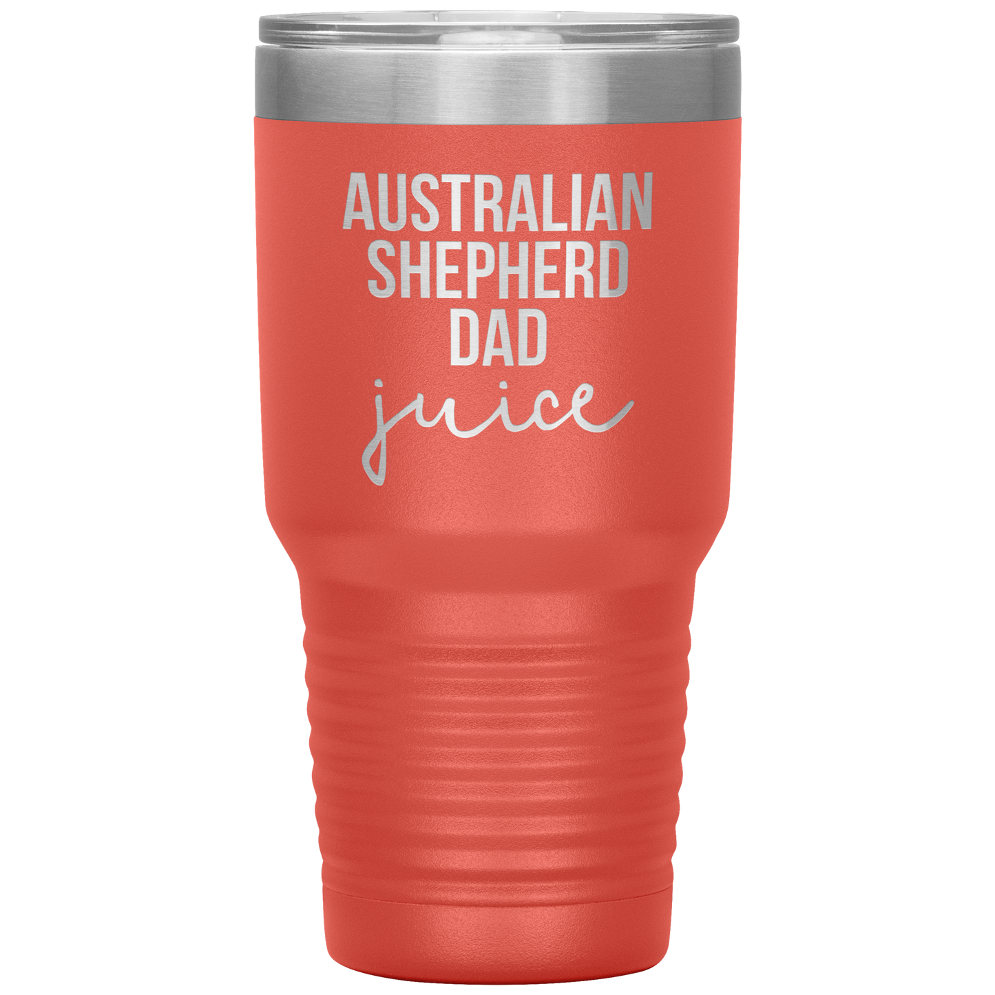 Australian Shepherd Dad Tumbler, Australian Shepherd Dad Gifts, Travel Coffee Mug, Birthday Gifts for Men and Women