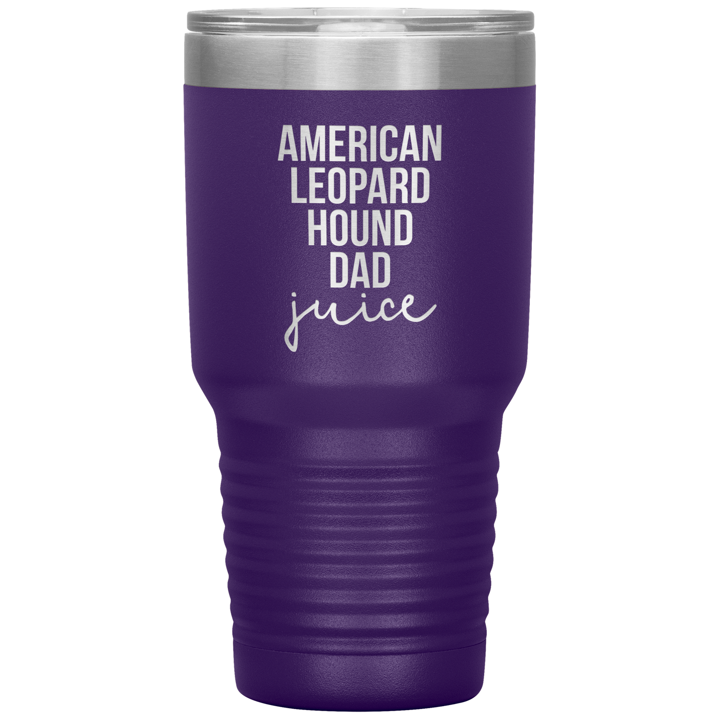 American Leopard Hound Dad Tumbler, Funny Travel Coffee Mug, Birthday Gifts for Men and Women