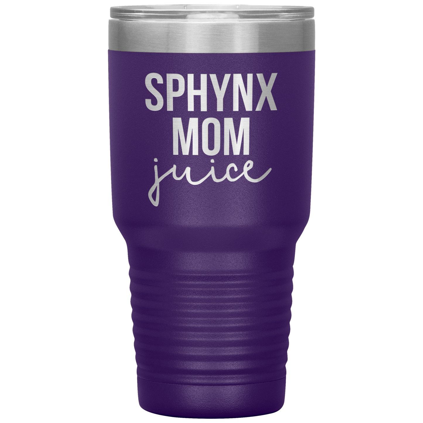 Verre de maman de Sphynx, cadeaux de maman de Sphynx, chope de café de voyage, cadeaux d'anniversaire pour les hommes et les femmes