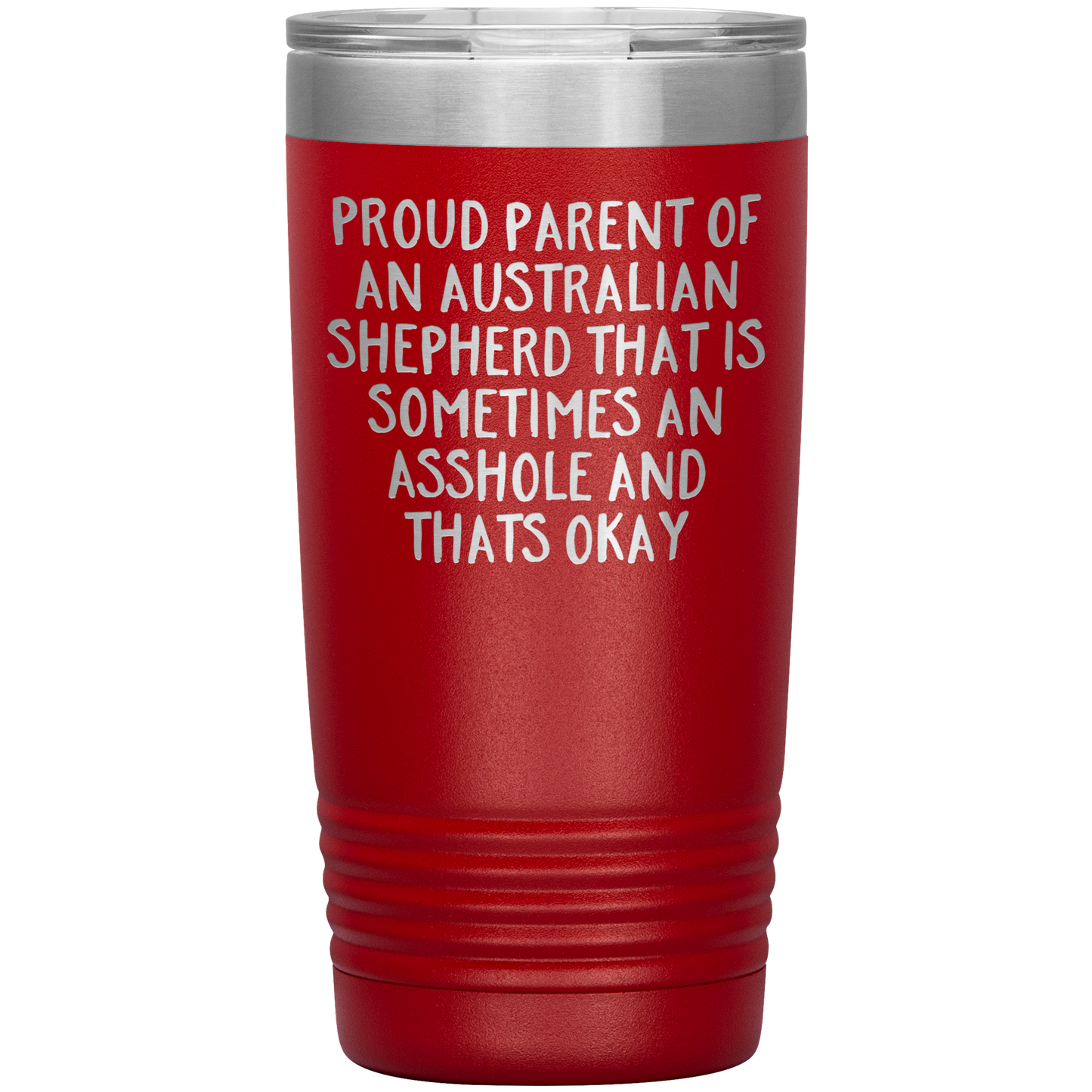 Australian Shepherd Tumbler, Australian Shepherd Dad Gifts, Australian Shepherd Mom Coffee Mug, Birthday Gifts for Men and Women