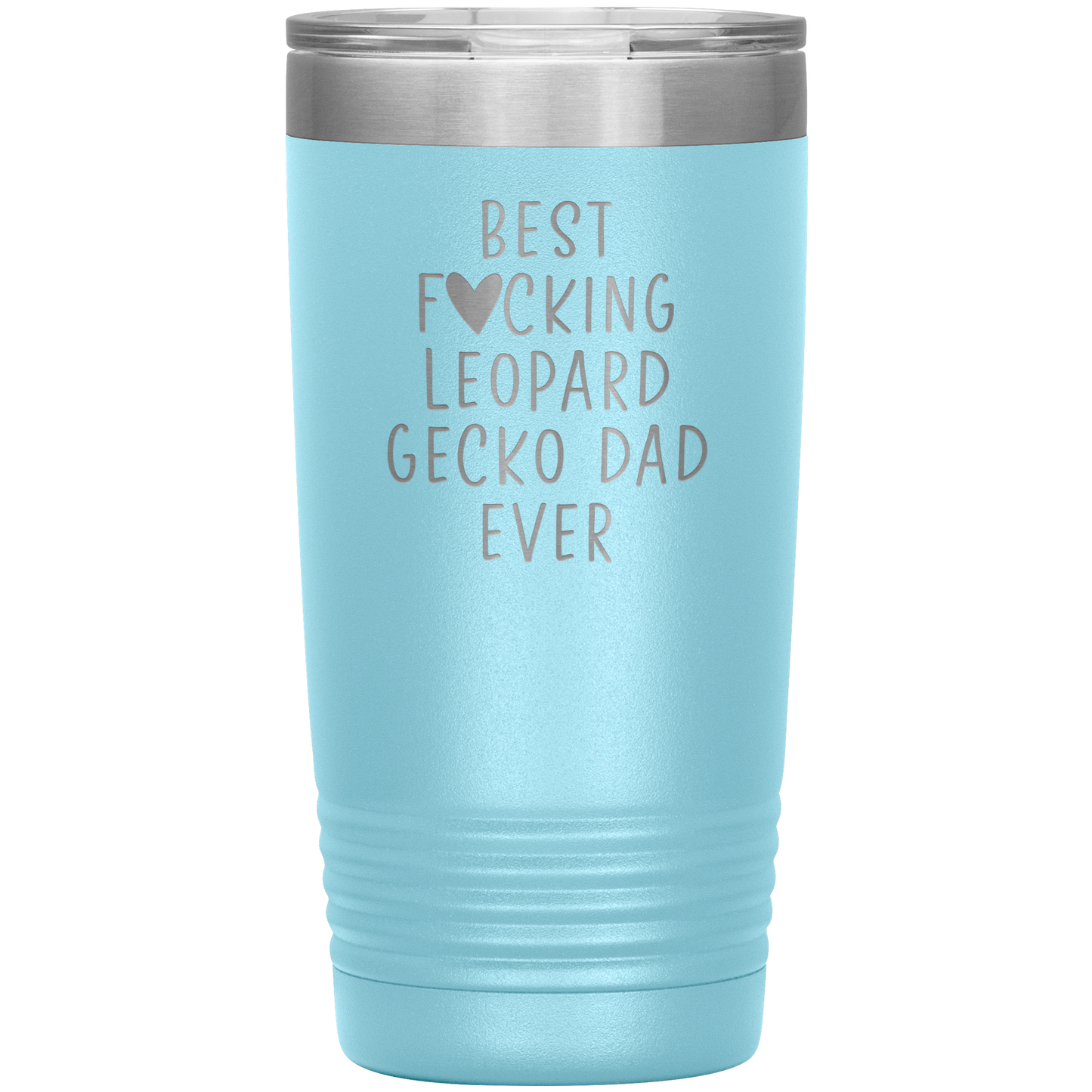 Leopard Gecko Dad Tumbler, Leopard Gecko Dad Gifts, Travel Coffee Mug, Birthday Gifts for Men and Women