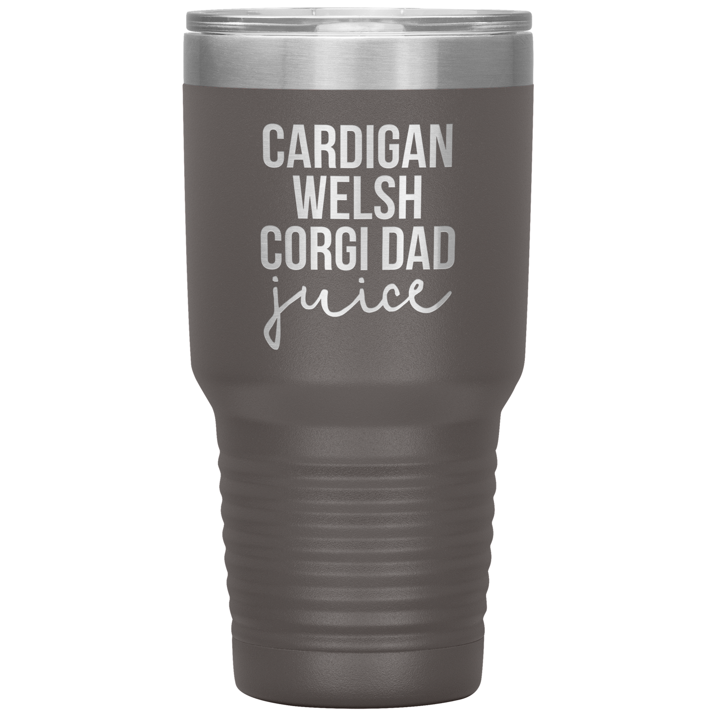 Cardigan Welsh Corgi Dad Tumbler, Cardigan Welsh Corgi Dad Gifts, Travel Coffee Mug, Birthday Gifts for Men and Women