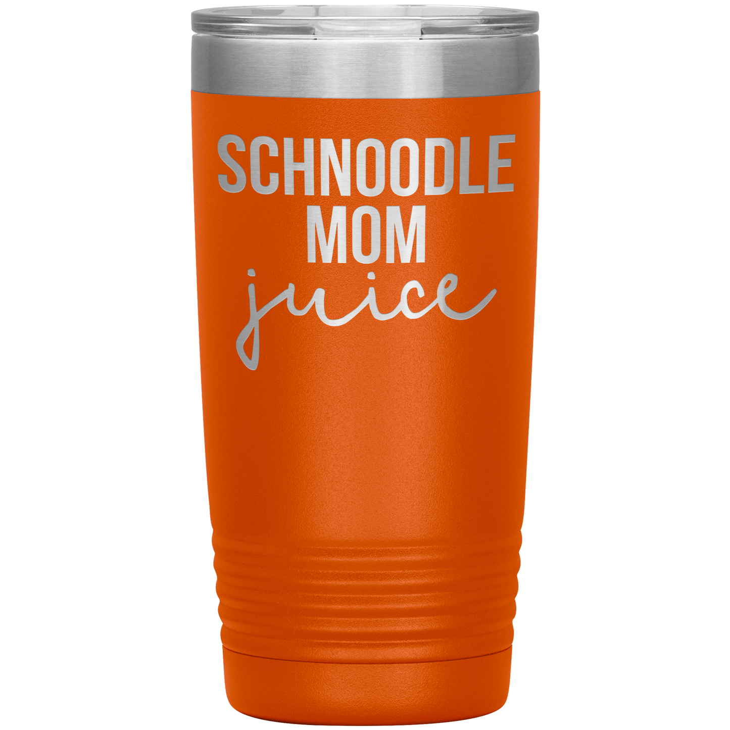 Vaso de la mamá de Schnoodle, regalos de la mamá de Schnoodle, jarra para café de viajes, regalos del cumpleaños para hombres y mujeres