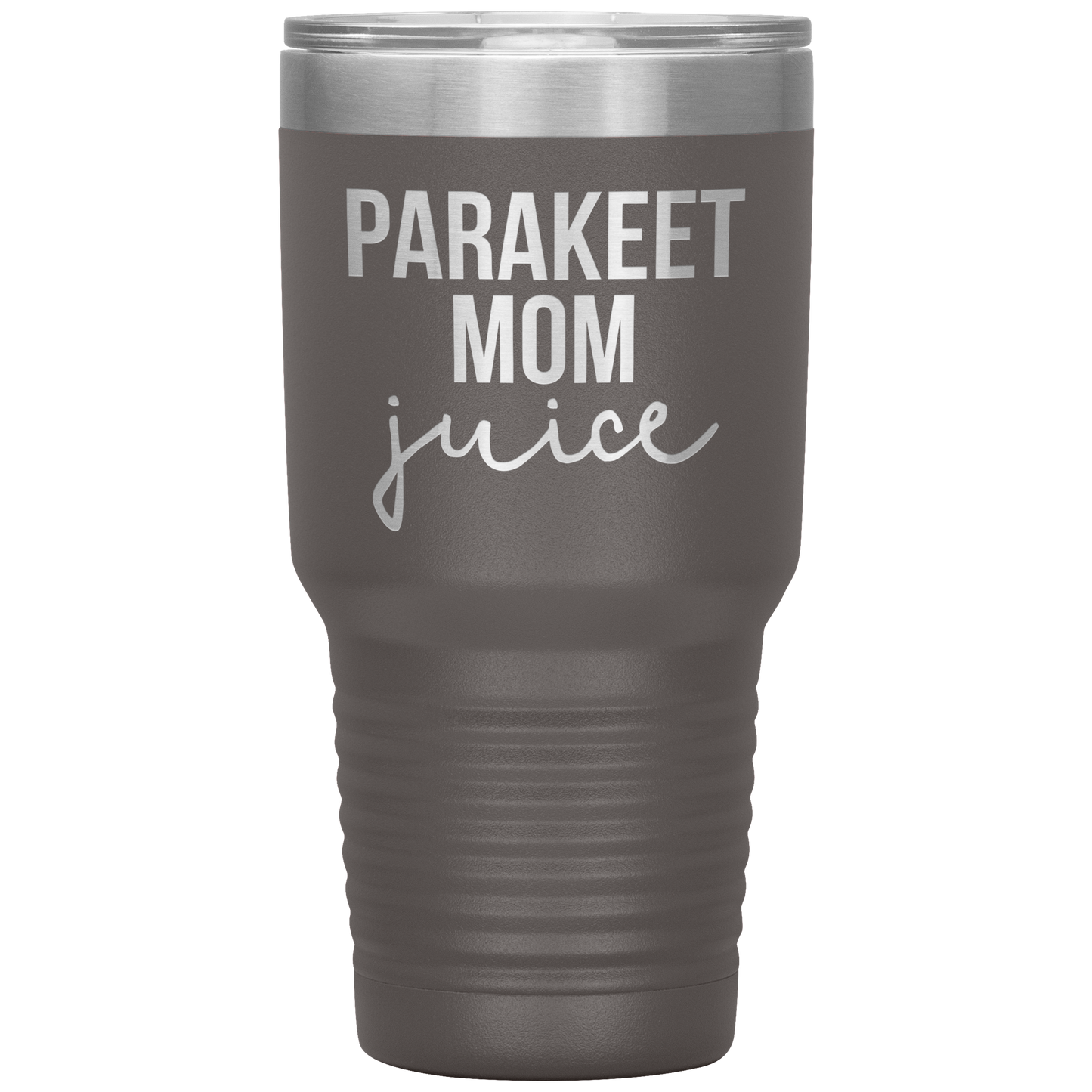 Parakeet Mom Tumbler, Parakeet Mom Gifts, Travel Coffee Mug, Birthday Gifts for Men and Women