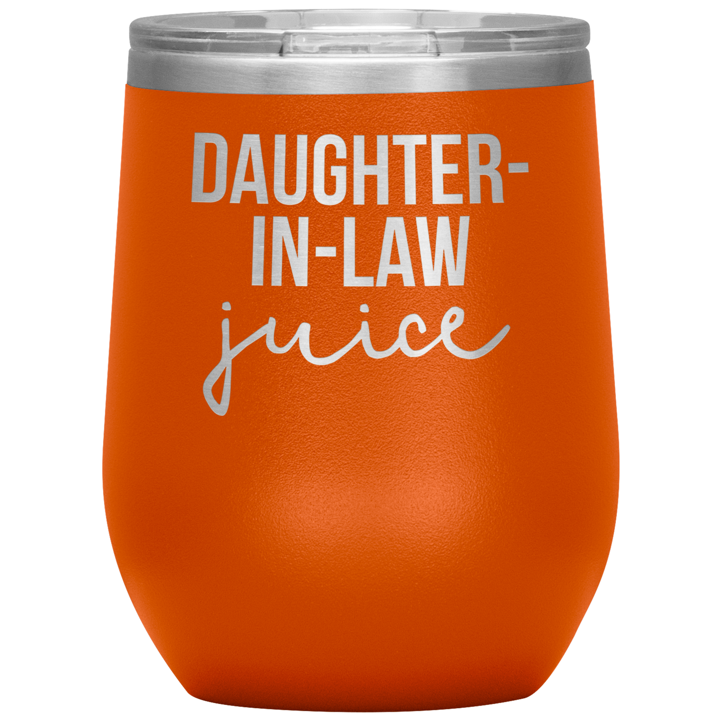 Daughter in Law Wine Tumbler, Daughter in Law Gifts, Travel Wine Cup, Birthday Gifts for Men and Women