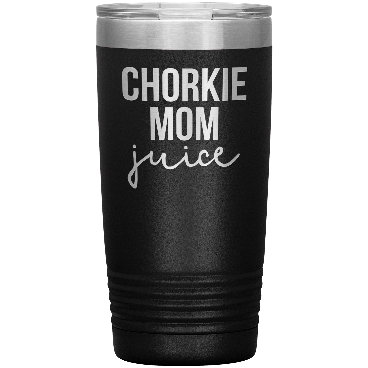 Chorkie Mom Tumbler, Chorkie Mom Gifts, Travel Coffee Mug, Presentes de Aniversário para Homens e Mulheres