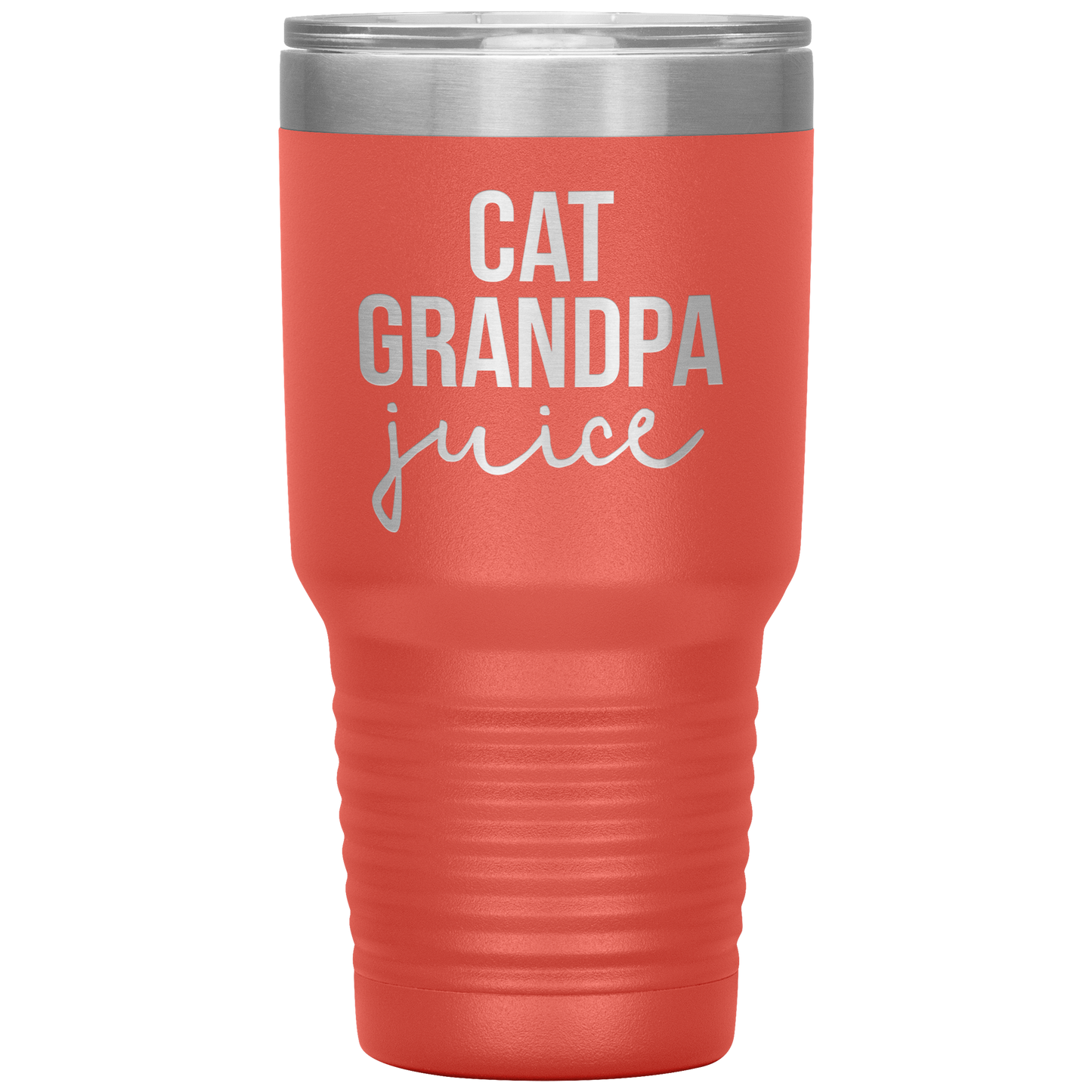 Cat Nonno Tumbler, Cat Nonno Regali, Tazza caffè da Viaggio, Regali di Compleanno per Uomini e Donne