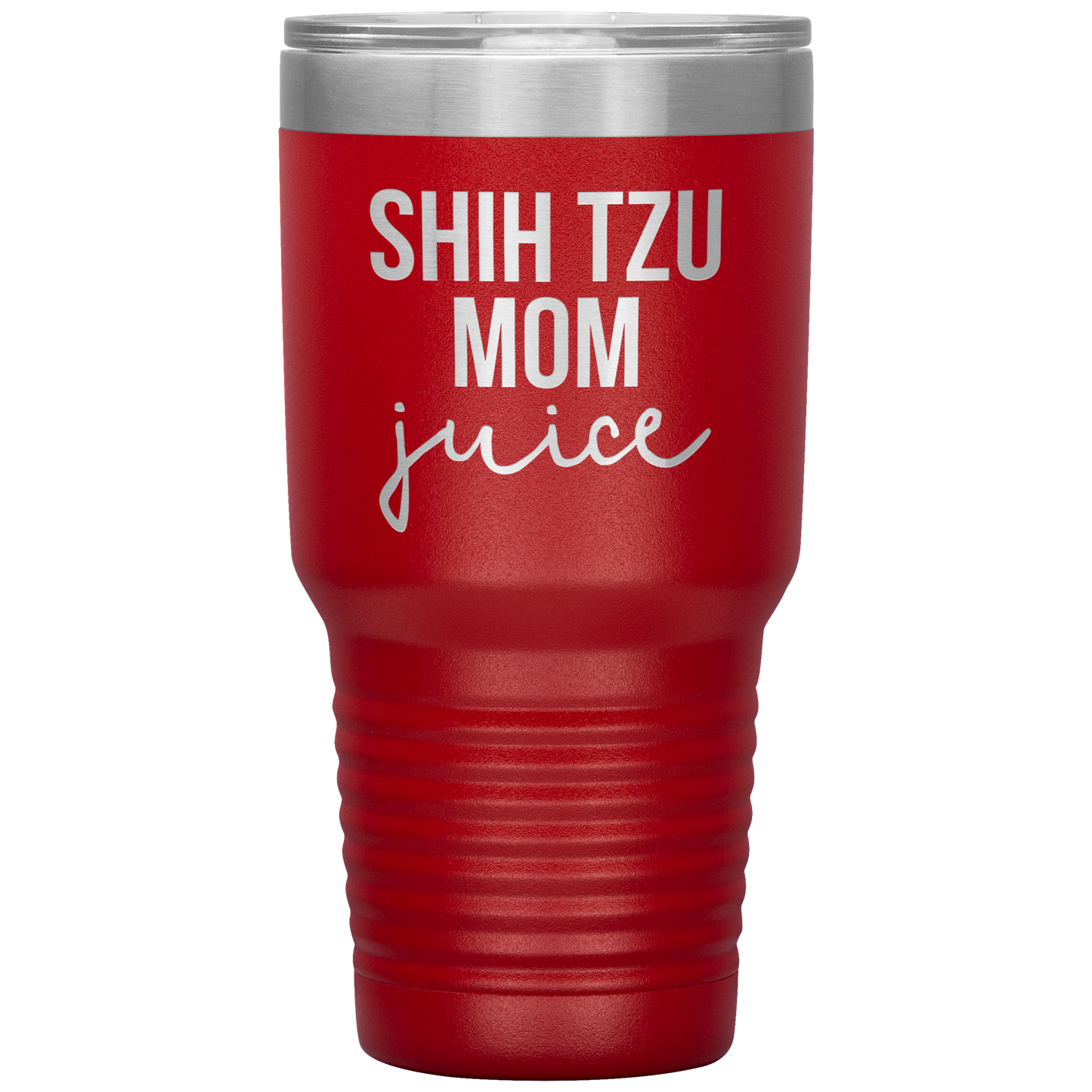 Shih Tzu Mom Tumbler, Shih Tzu Mom Gifts, Travel Coffee Mug, Birthday Gifts for Men and Women