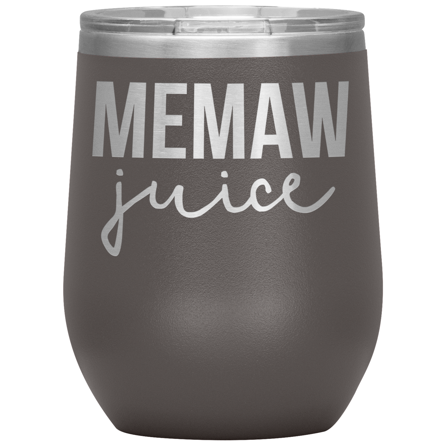 Memaw Wine Tumbler, Memaw Gifts, Travel Wine Cup, Cadeaux d’anniversaire pour hommes et femmes