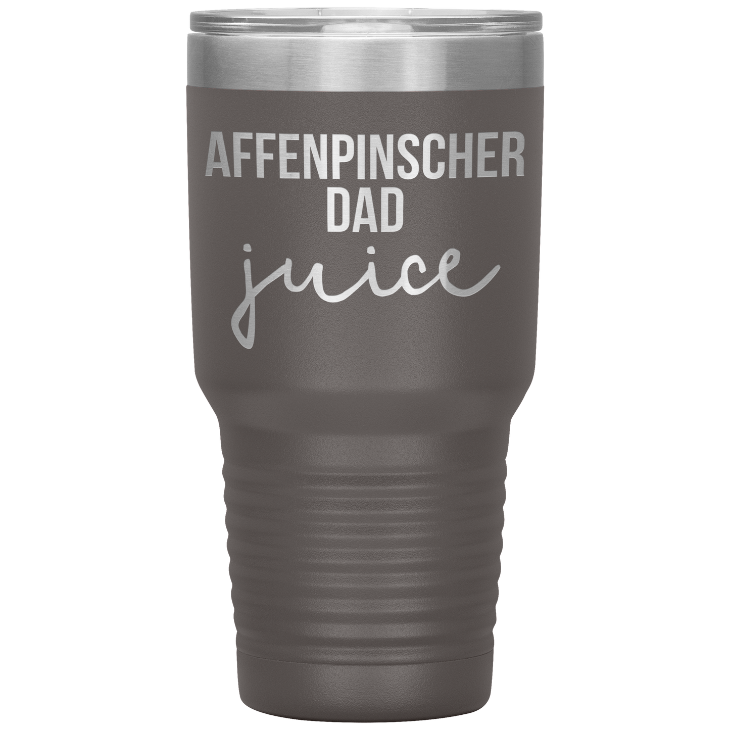 Affenpinscher Dad Tumbler, Funny Travel Coffee Mug, Birthday Gifts for Men and Women