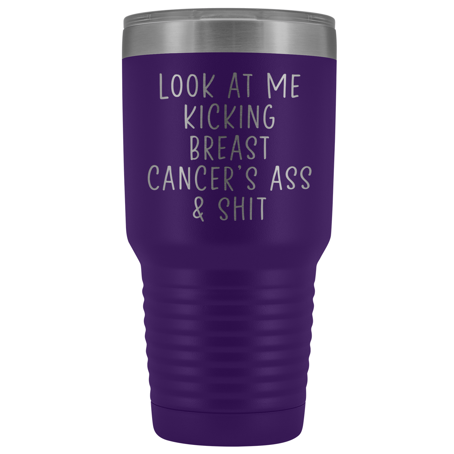 Breast Cancer Tumbler, Breast Cancer Survivor Gifts for Women, Funny Breast Cancer Survivor Mug