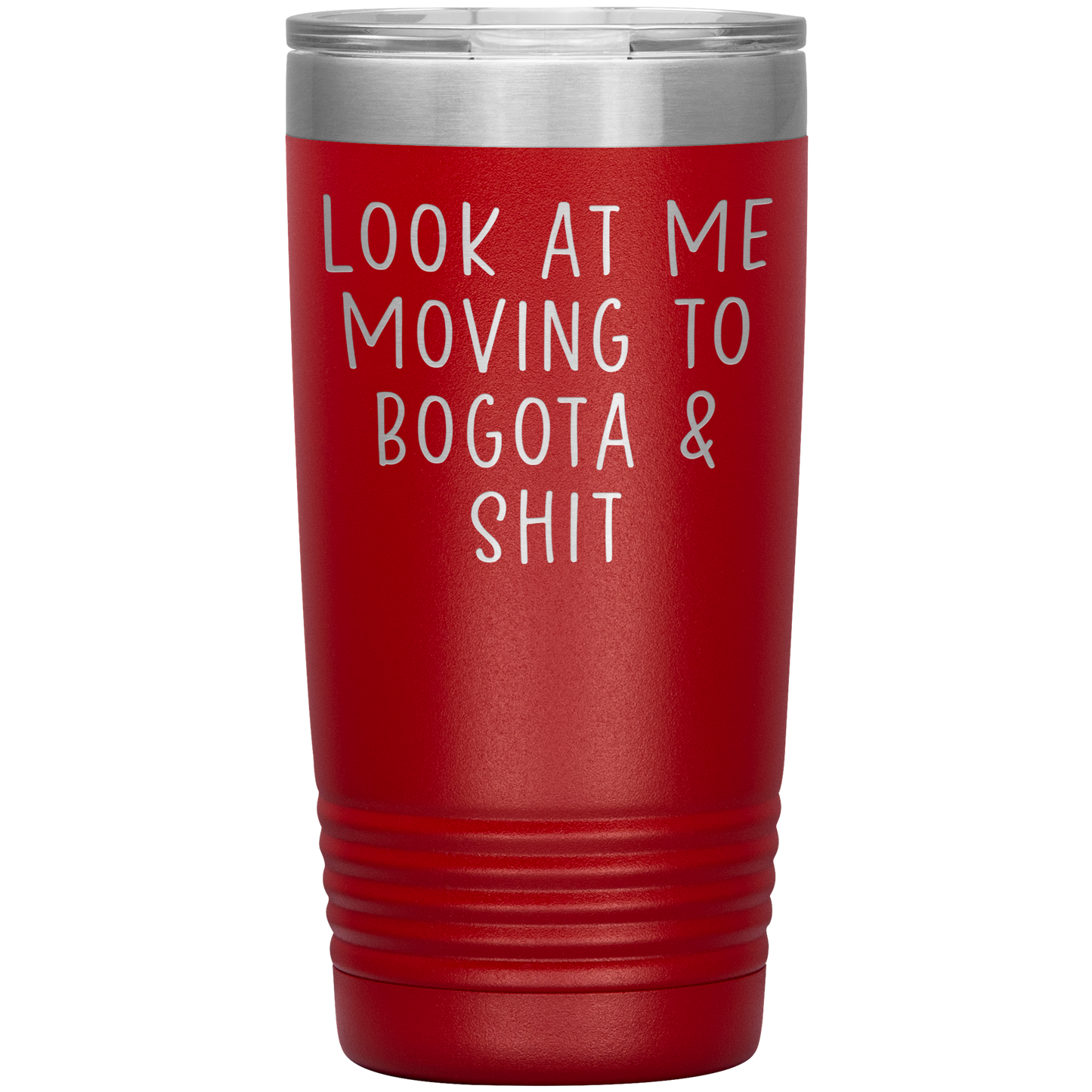 Moving to Bogota Colombia Tumbler, Funny Moving Away Travel Coffee Mug, Birthday Gifts for Men and Women