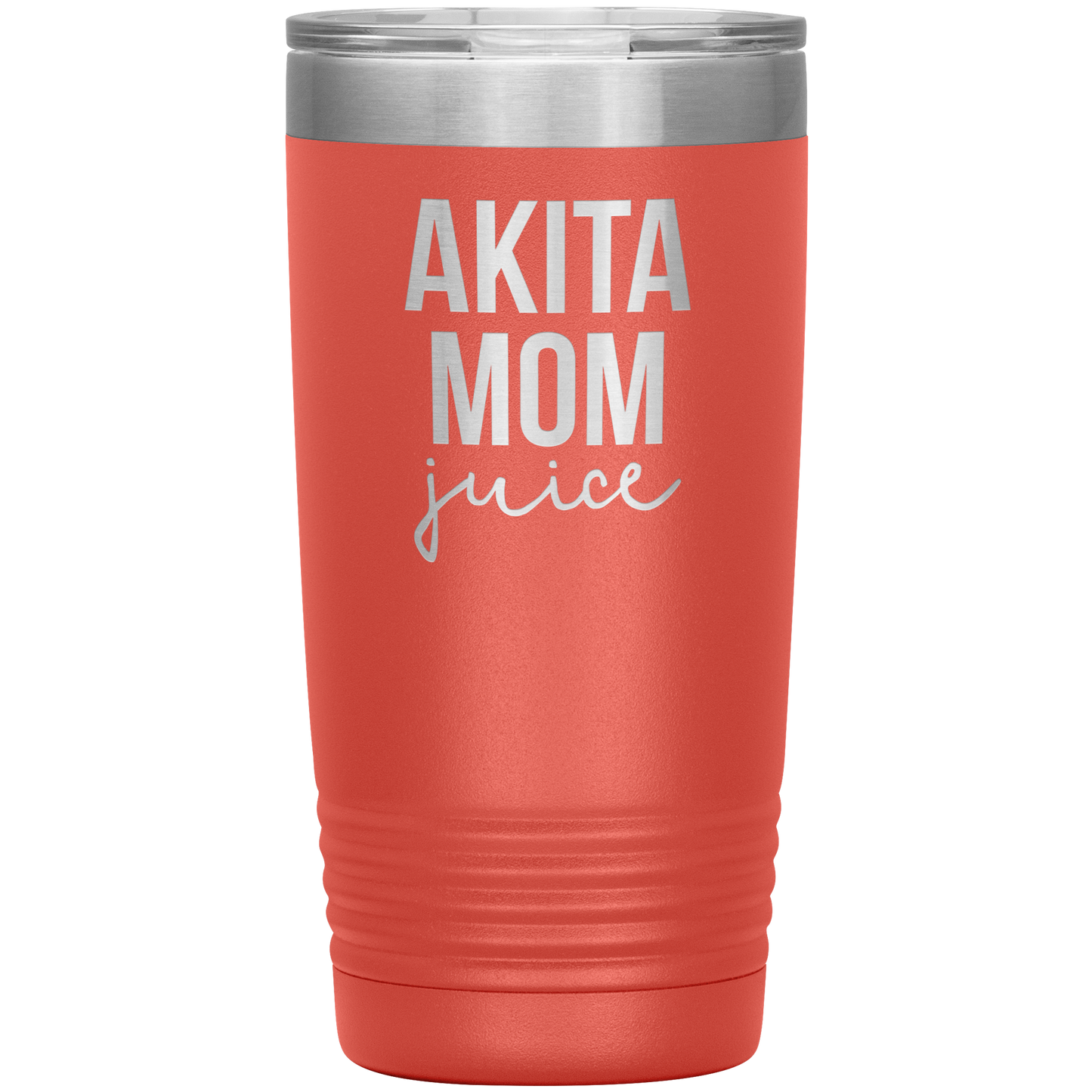 Akita Mom Tumbler, Funny Travel Coffee Mug, Birthday Gifts for Men and Women