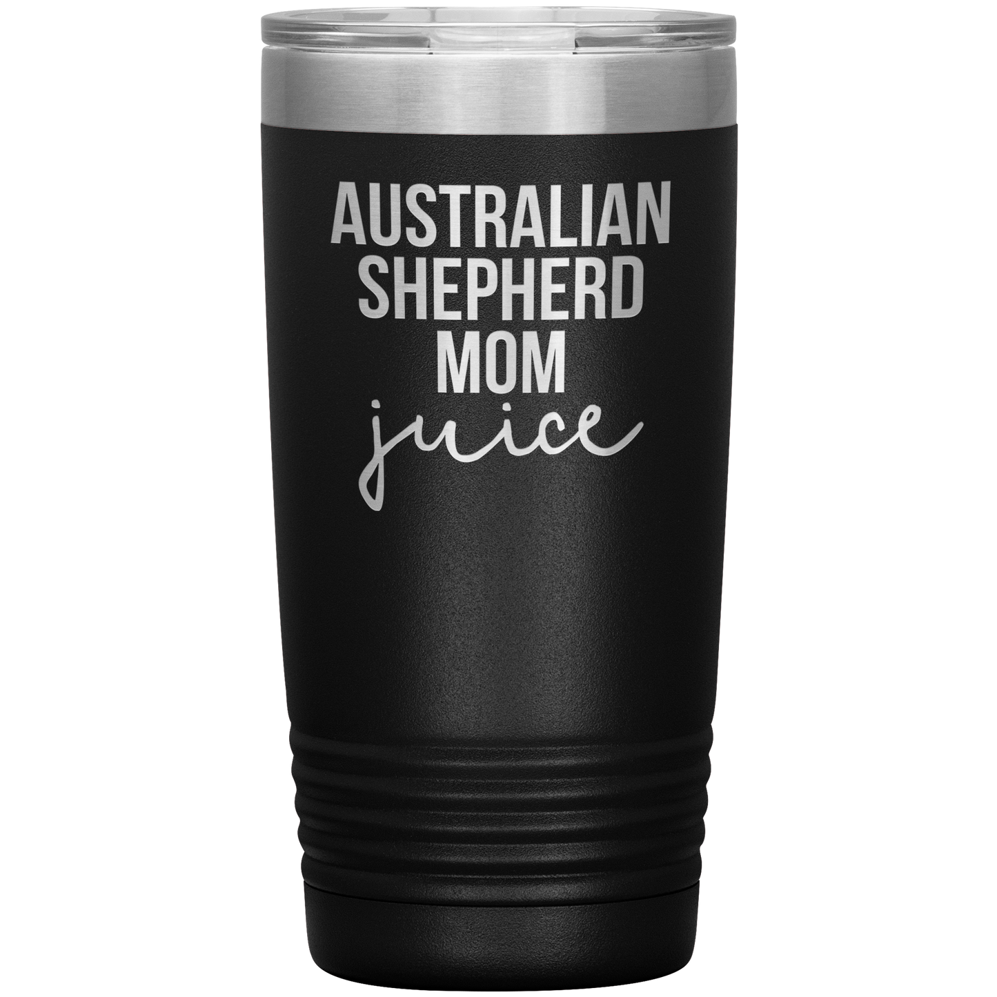 Australian Shepherd Mom Tumbler, Funny Travel Coffee Mug, Birthday Gifts for Men and Women