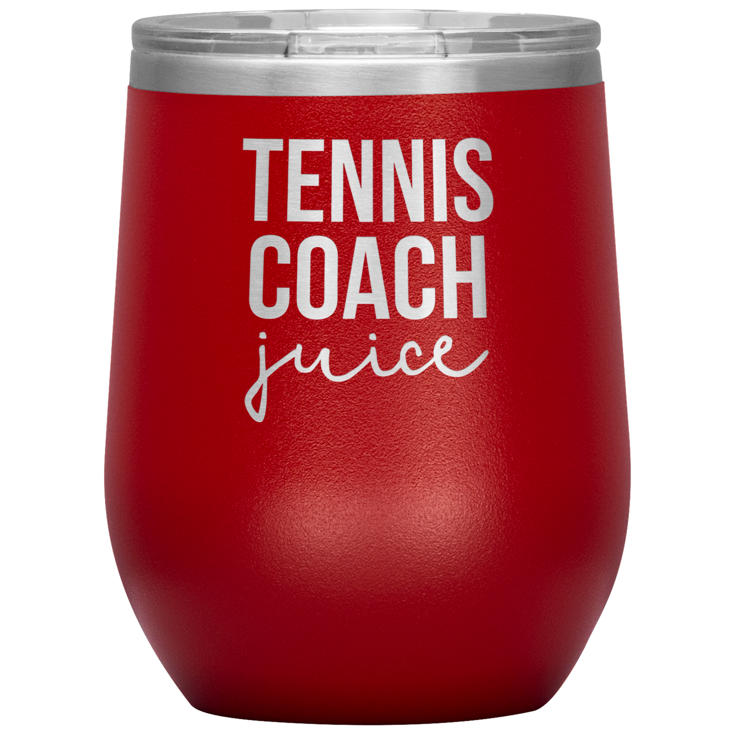 Tennis Coach Wine Tumbler, Tennis Coach Gifts, Travel Wine Cup, Birthday Gifts for Men and Women