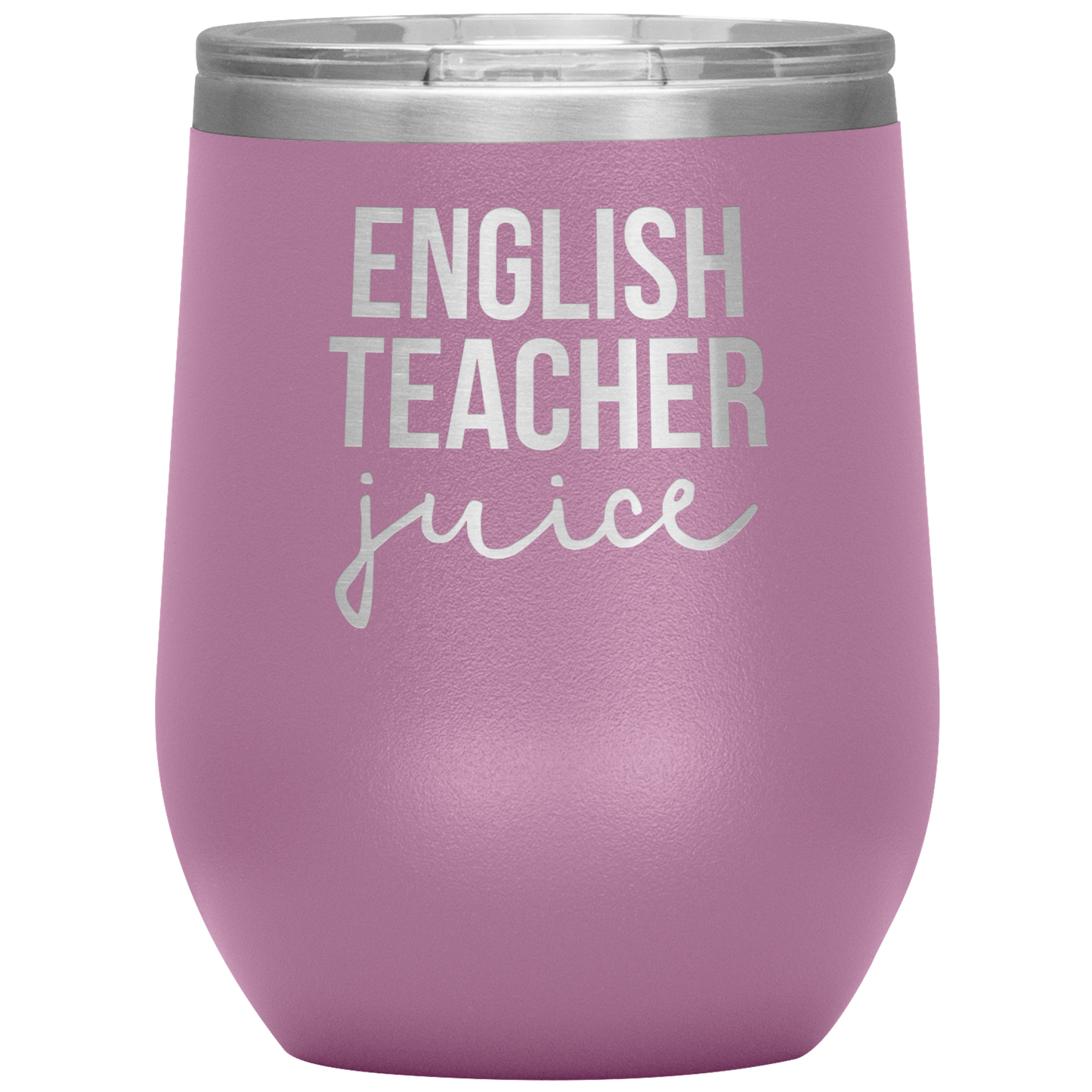 English Teacher Wine Tumbler, English Teacher Gifts, Travel Wine Cup, Birthday Gifts for Men and Women