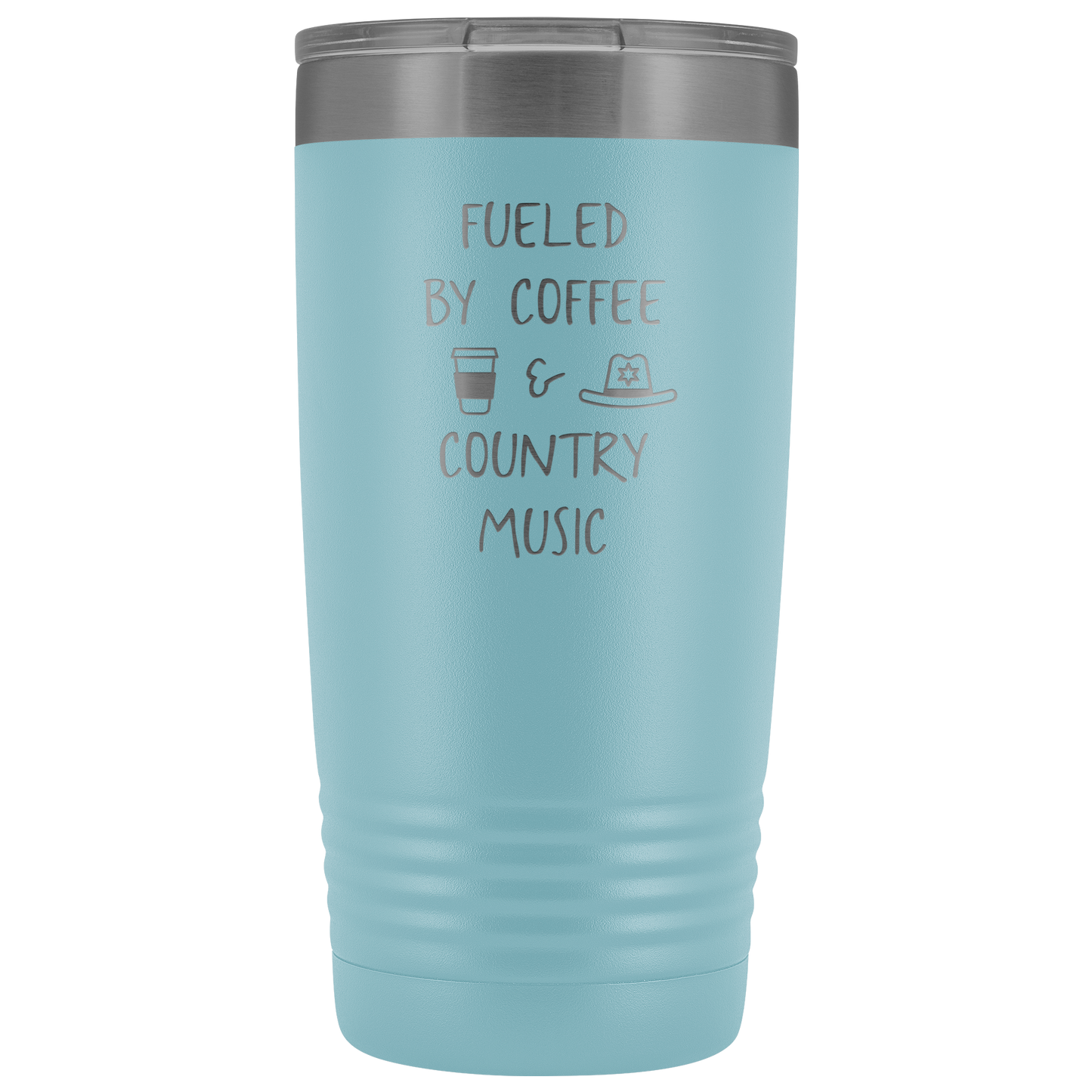 COUNTRY MUSIC TUMBLER Funny Country Lover Gift Mamma e papà Travel Mug Best Friend Cup Sorella Compleanno Doni Fratello Cup