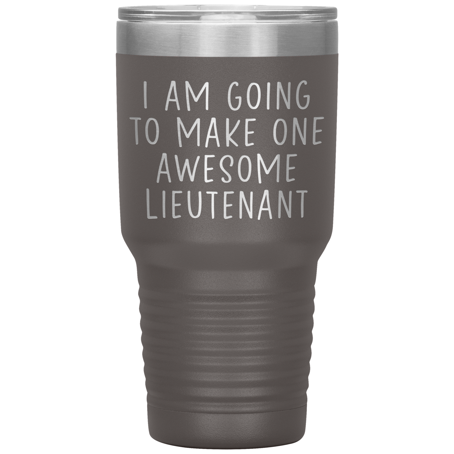 Lieutenant Tumbler, Lieutenant Gifts, Travel Coffee Mug, Birthday Gifts for Men and Women