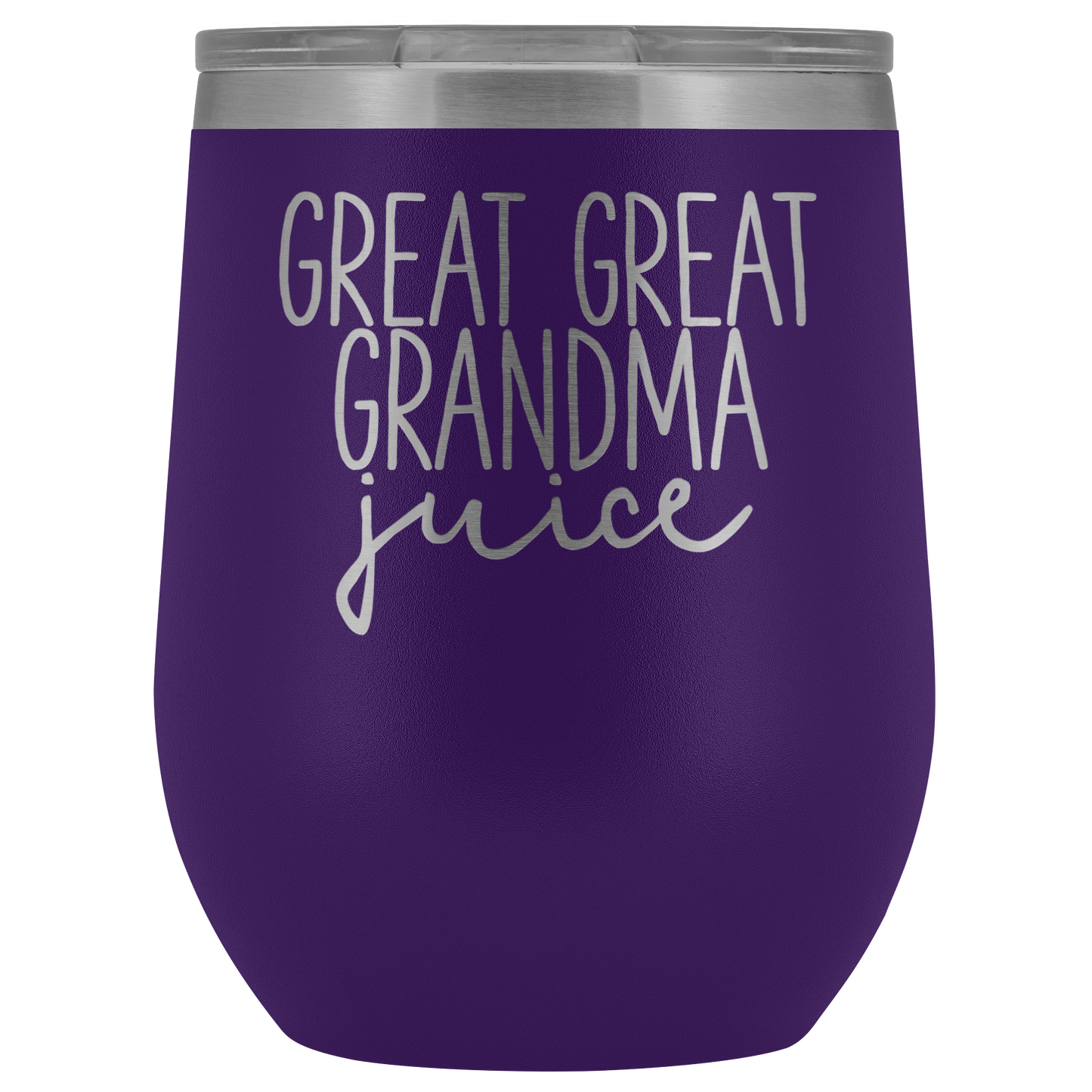 Great Great Grandma Gifts, Great Great Grandma Wine Tumbler, Cup, Funny Birthday Gifts for Men and Women