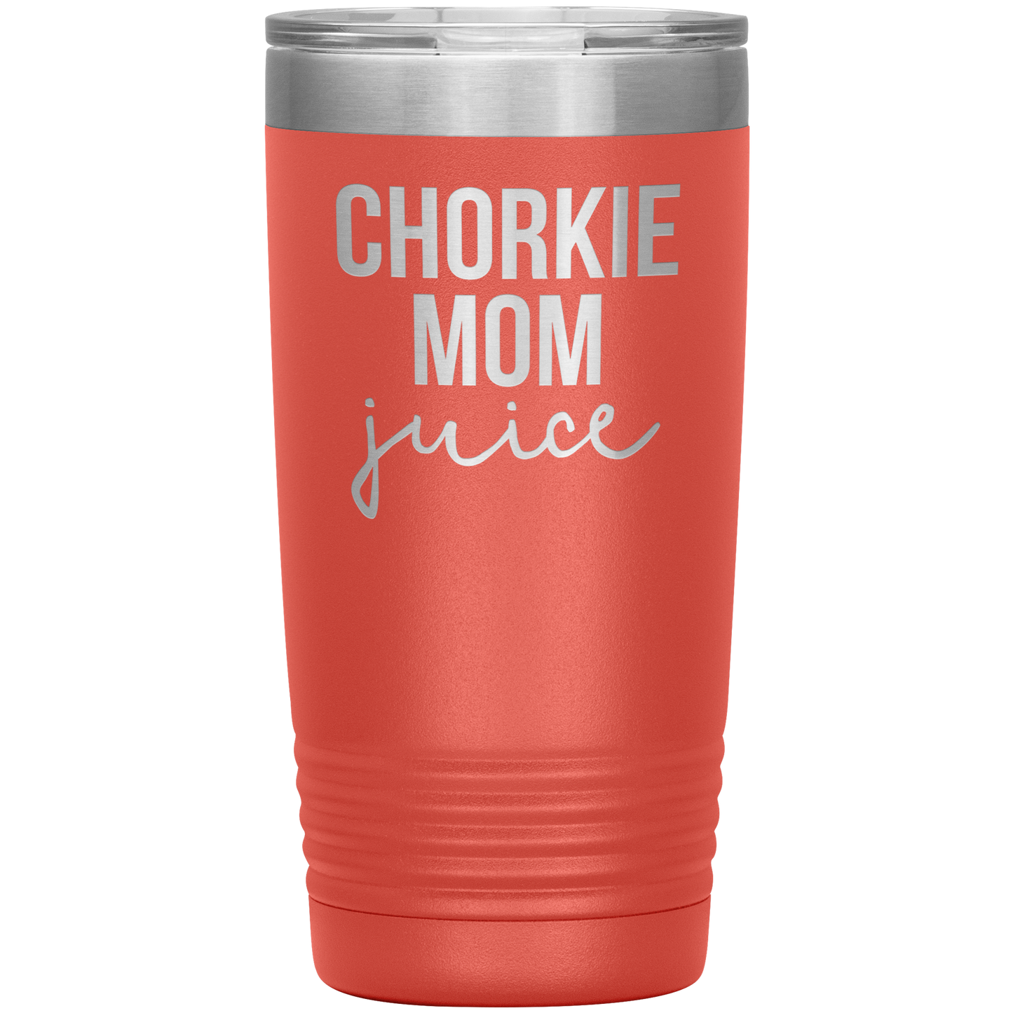 Chorkie Mom Tumbler, Chorkie Mom Gifts, Travel Coffee Mug, Presentes de Aniversário para Homens e Mulheres