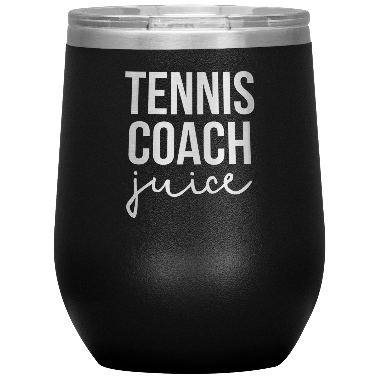 Tennis Coach Wine Tumbler, Tennis Coach Gifts, Travel Wine Cup, Birthday Gifts for Men and Women